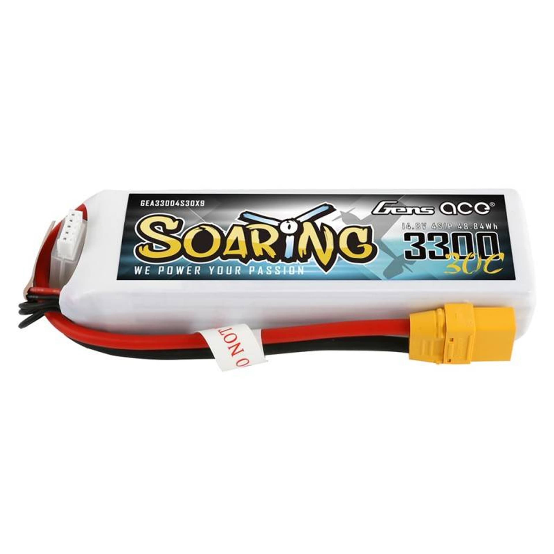 

3300mAh 14.8V 30C SOARING Gens Ace