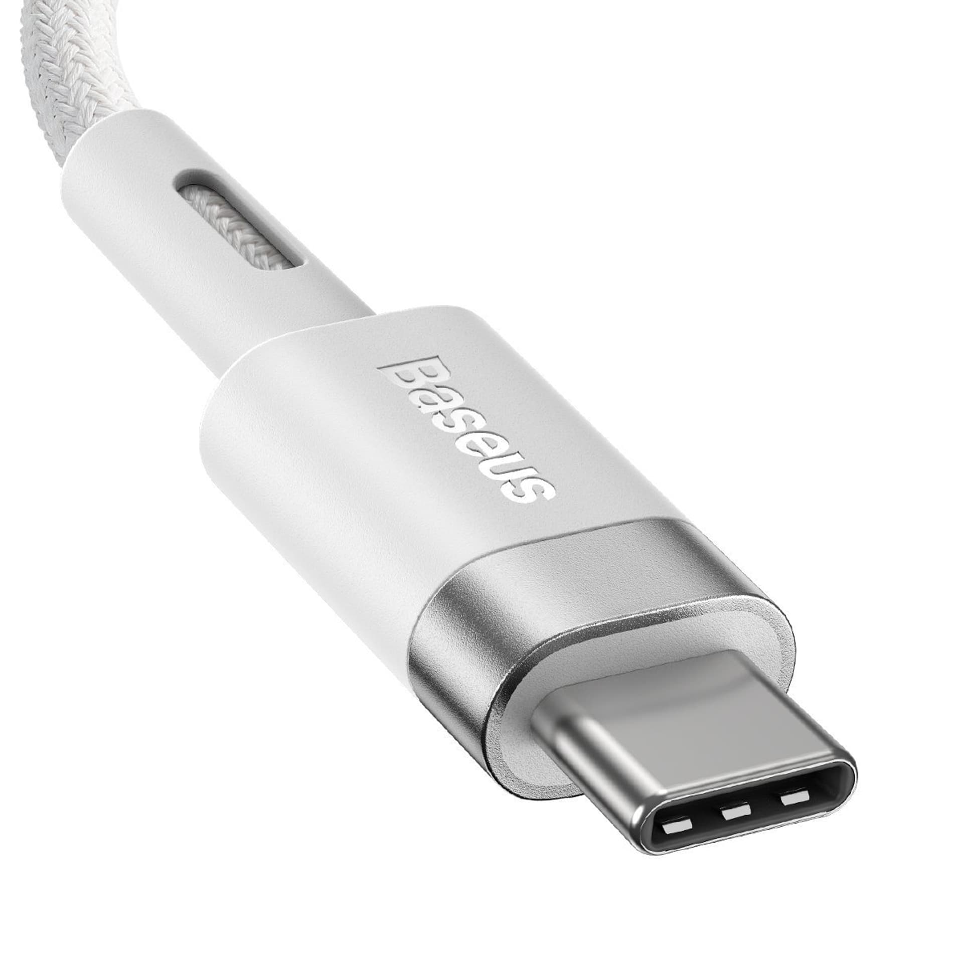 

Kabel magnetyczny kątowy Baseus Zinc Magnetic, USB-C do MagSafe, 60W, 2m (biały)