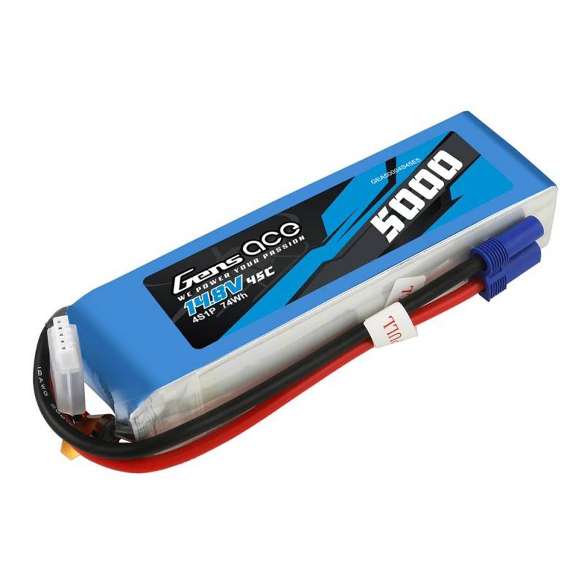 

Akumulator Gens Ace 5000mAh 14.8V 45C 4S1P