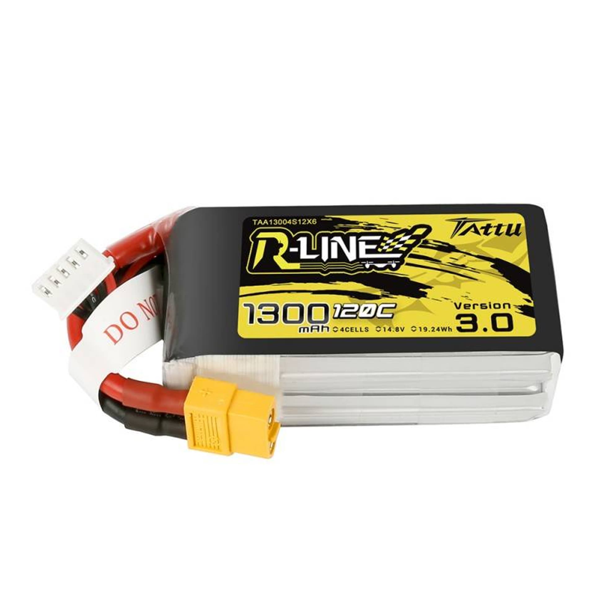 

1300mAh 14.8V 120C TATTU R-Line Gens Ace XT60