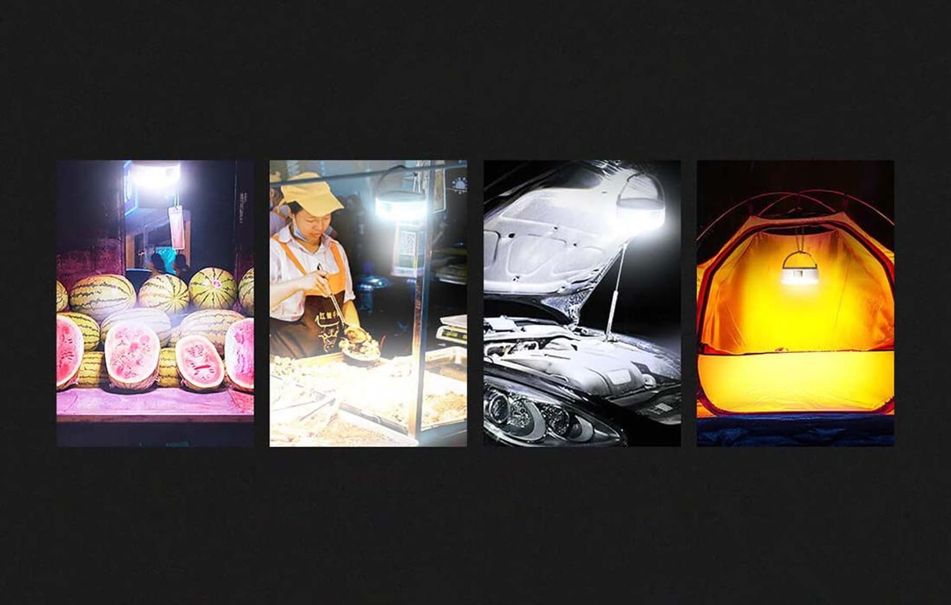 

Lampa kempingowa Superfire T25, 400lm, USB