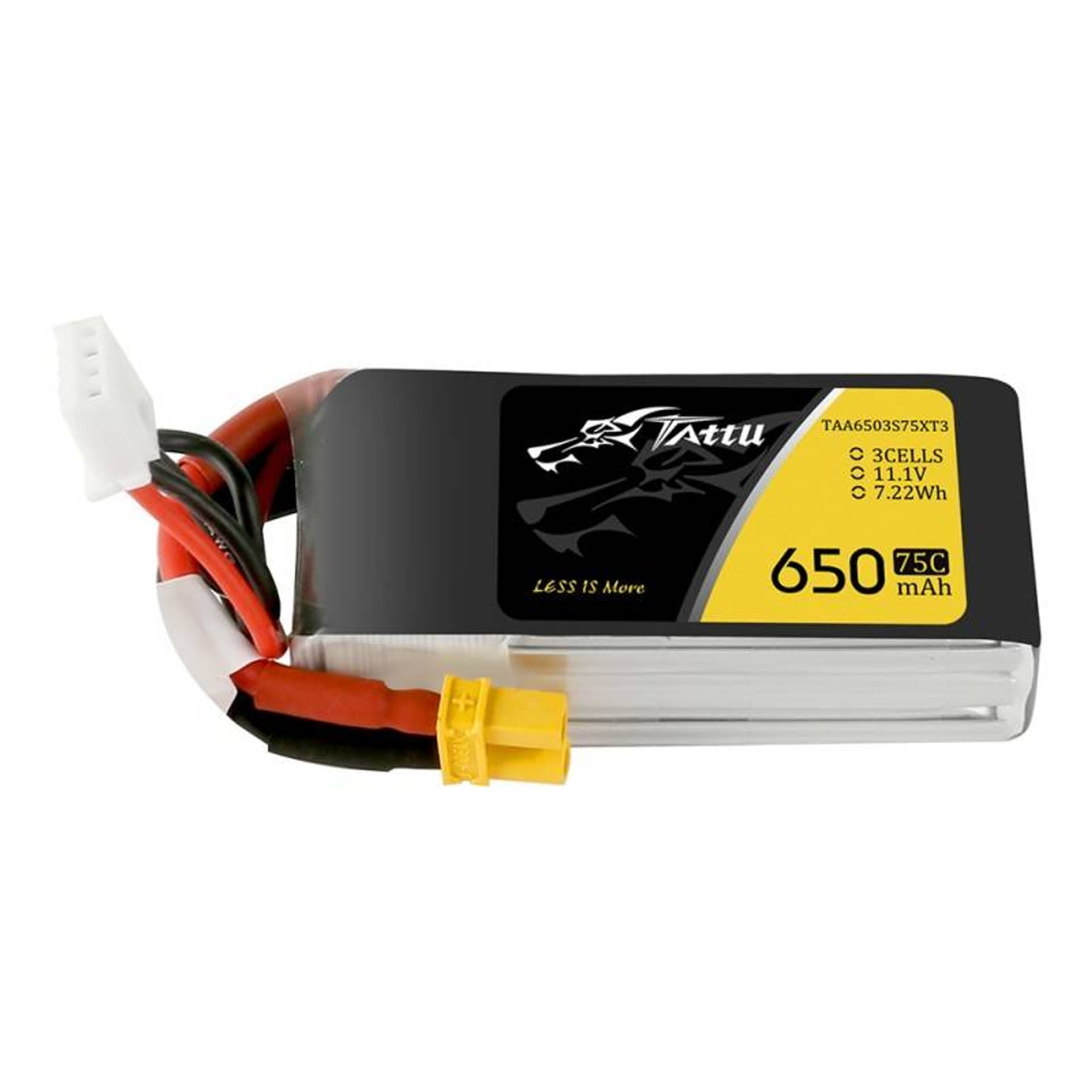

650mAh 11.1V 75C TATTU Gens Ace XT30
