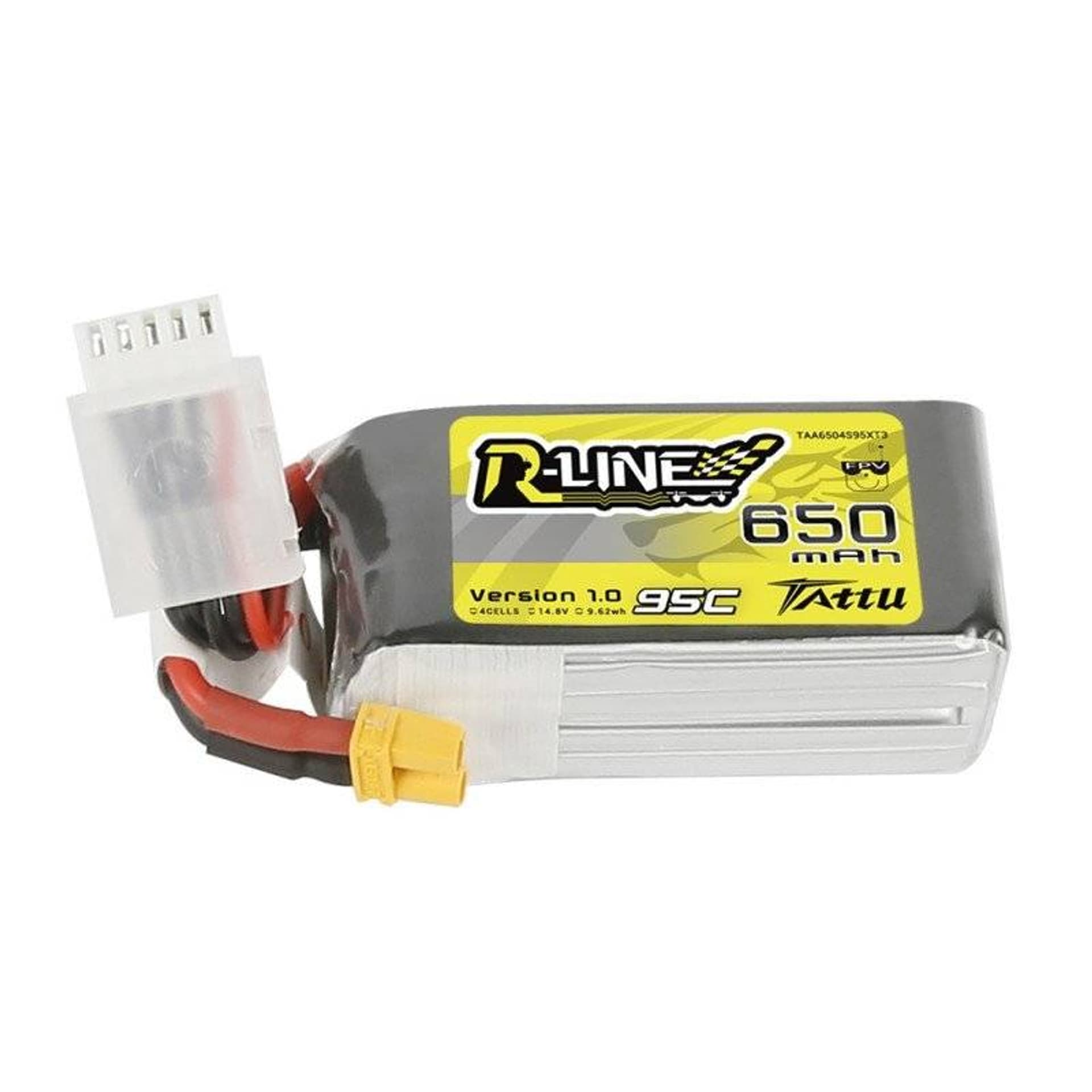 

650mAh 14.8V 95C TATTU R-Line Gens Ace