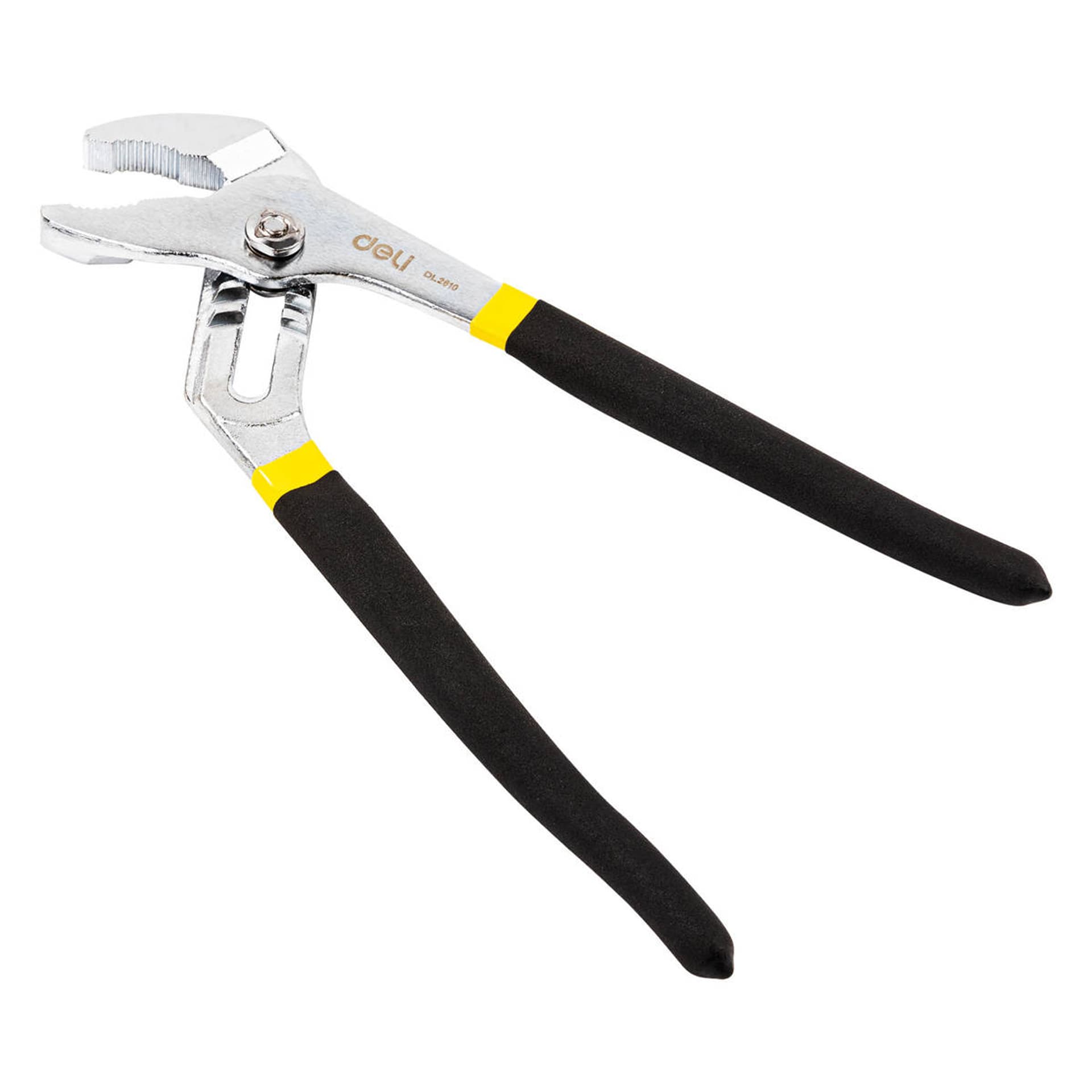 

Szczypce nastawne Deli Tools EDL2610, 10" (czarne)