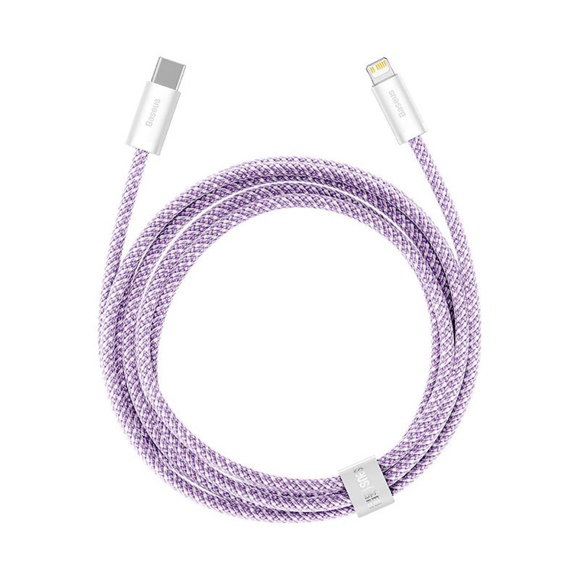 

Kabel USB-C do Lightning Baseus Dynamic Series, 20W, 2m (fioletowy)