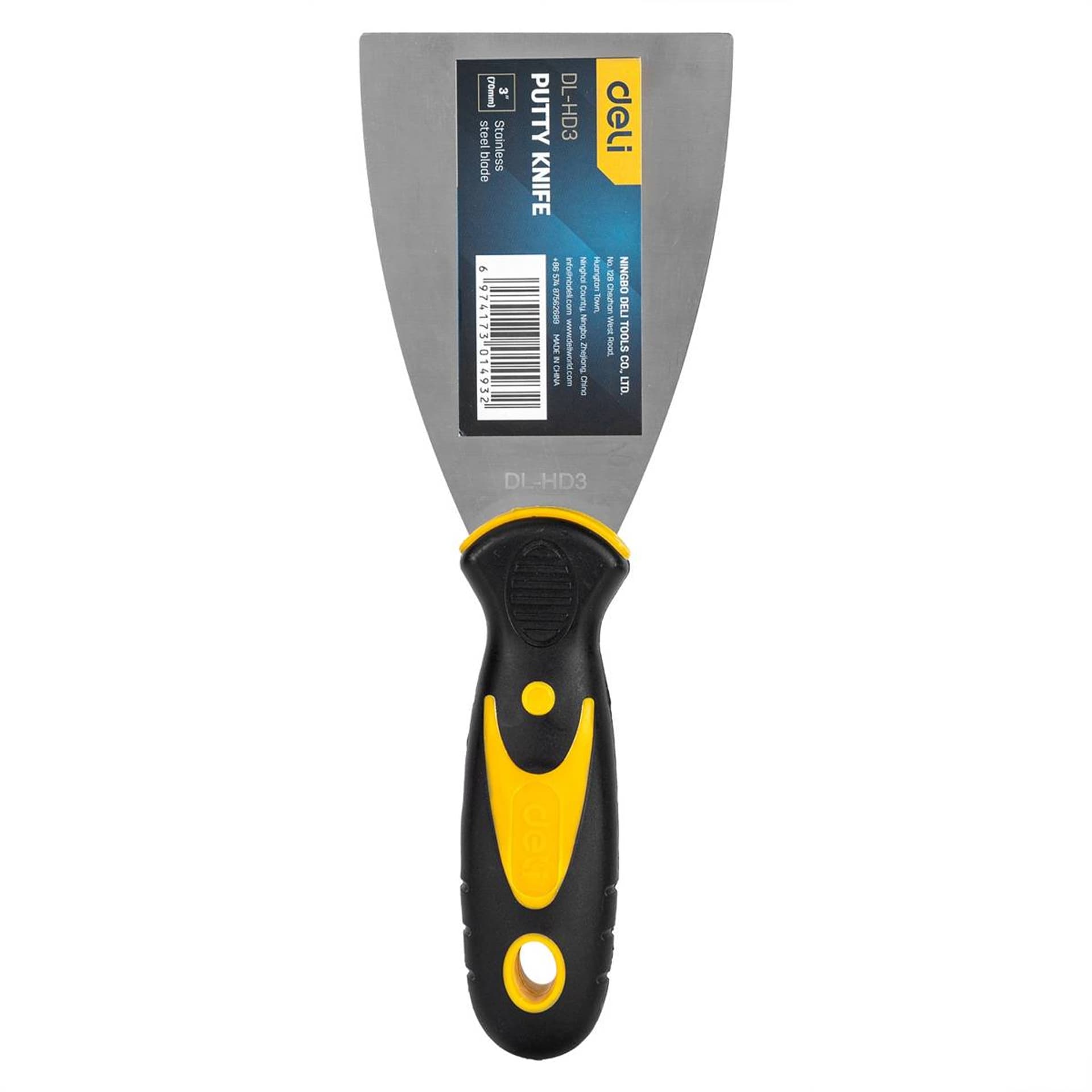 

Szpachelka Deli Tools EDL-HD3, 3'' (zółta)