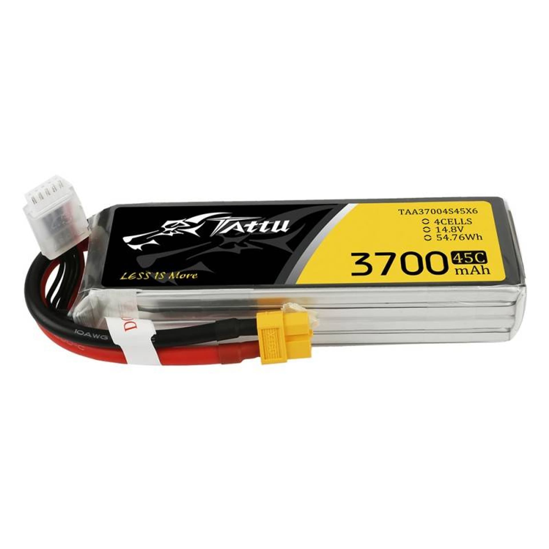 

3700mAh 14.8V 45C TATTU Gens Ace XT60