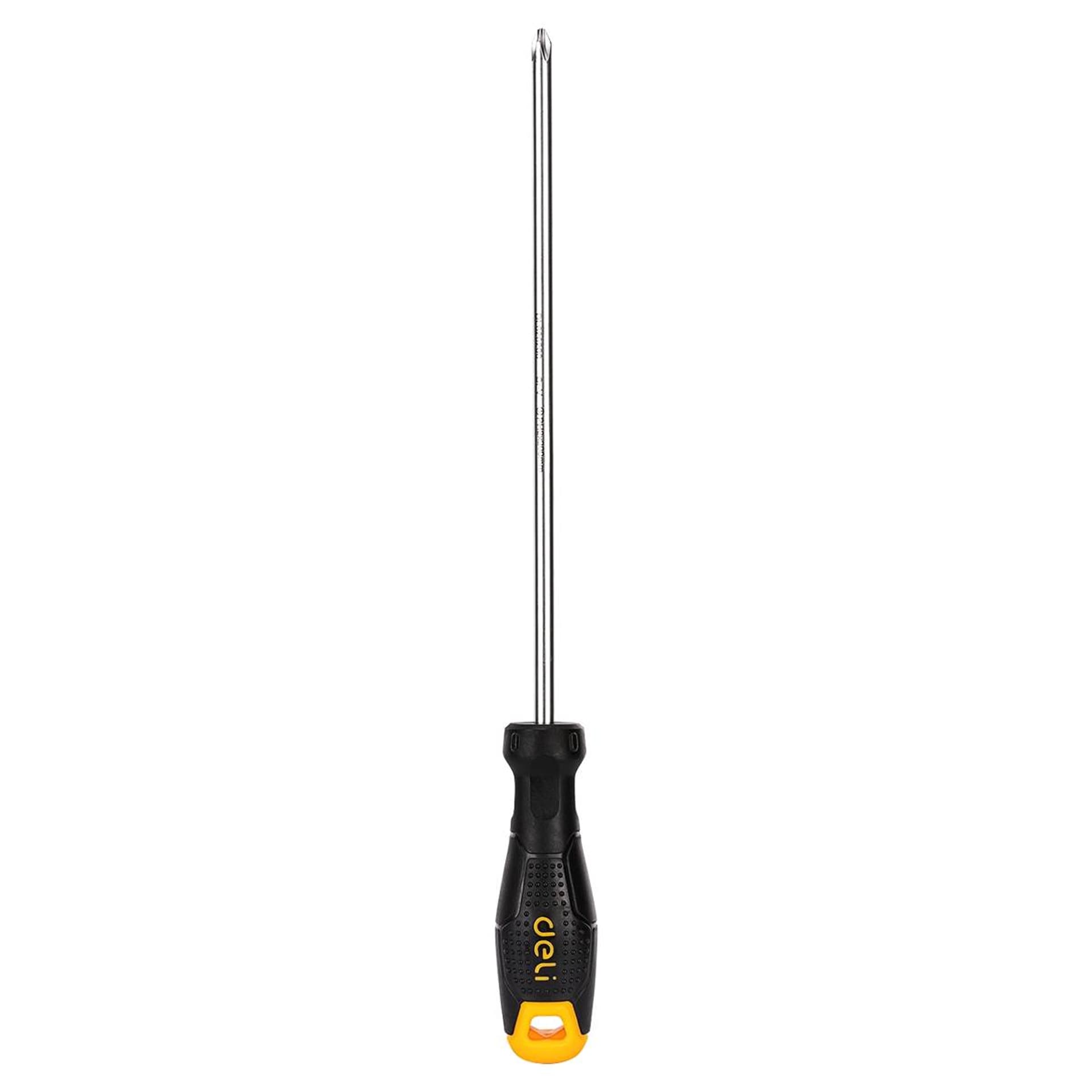 

Wkrętak krzyżakowy Deli Tools EDL626200, PH2x200mm (czarny)
