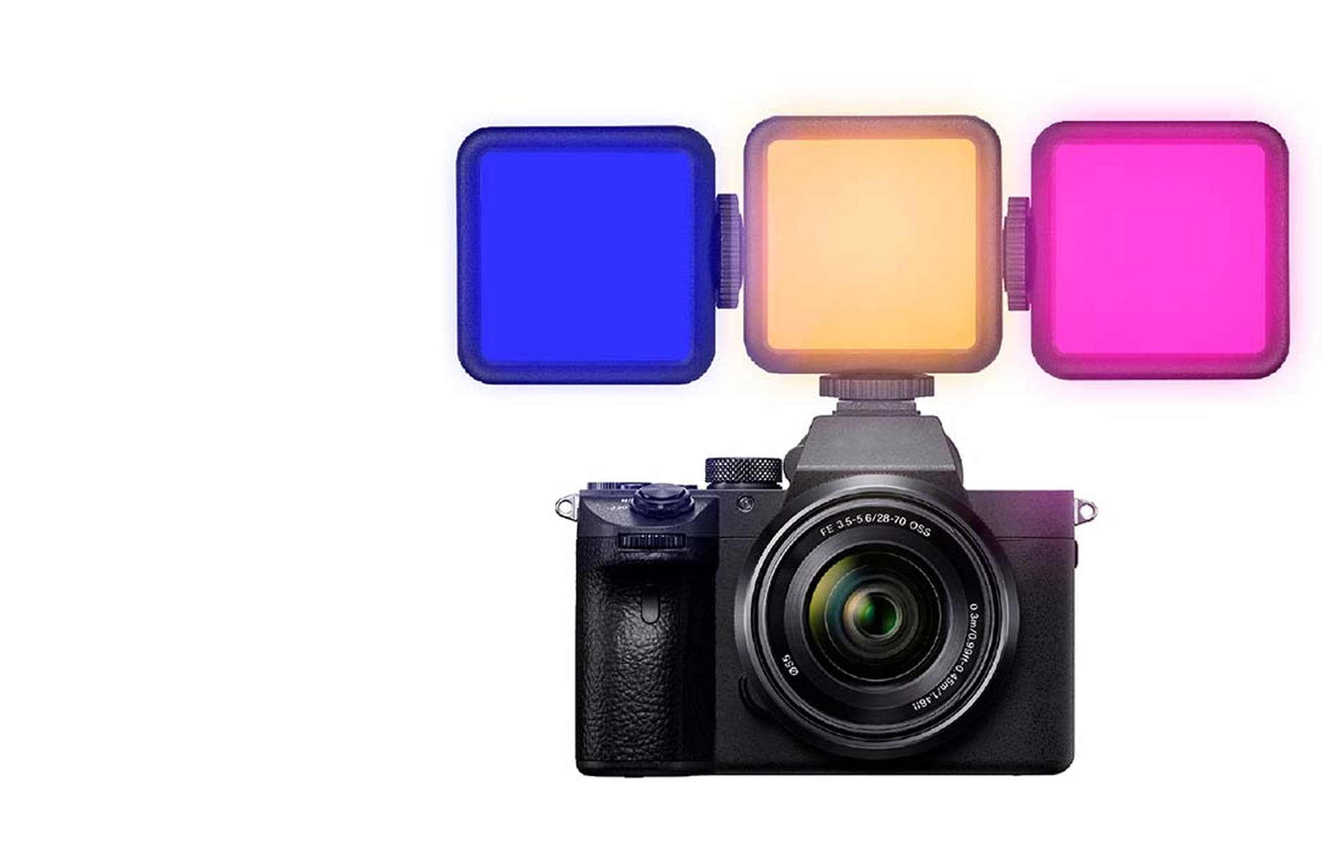 

Lampa LED RGB do aparatu Puluz PU560B