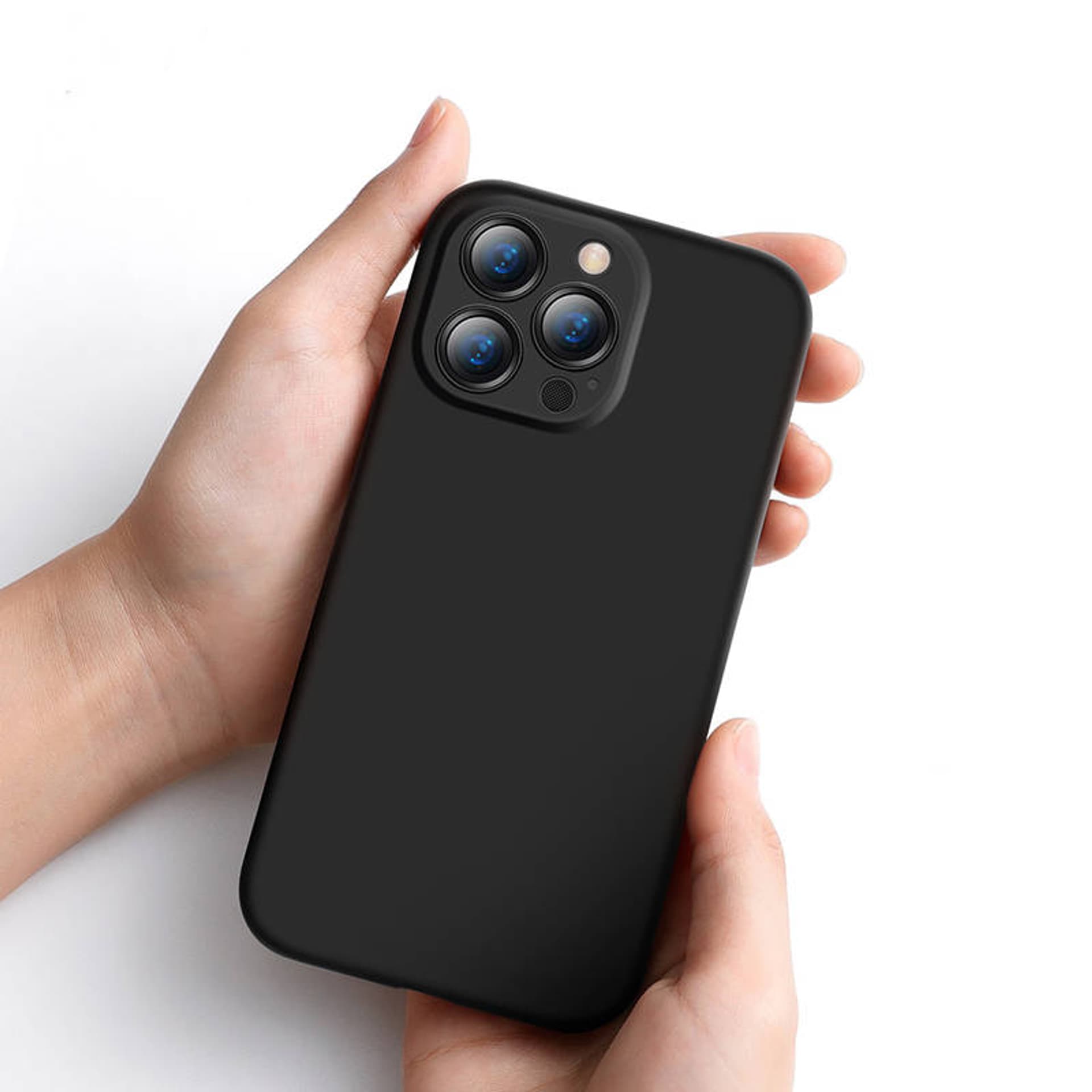

Etui Baseus Liquid Silica do iPhone 13 Pro (czarne)