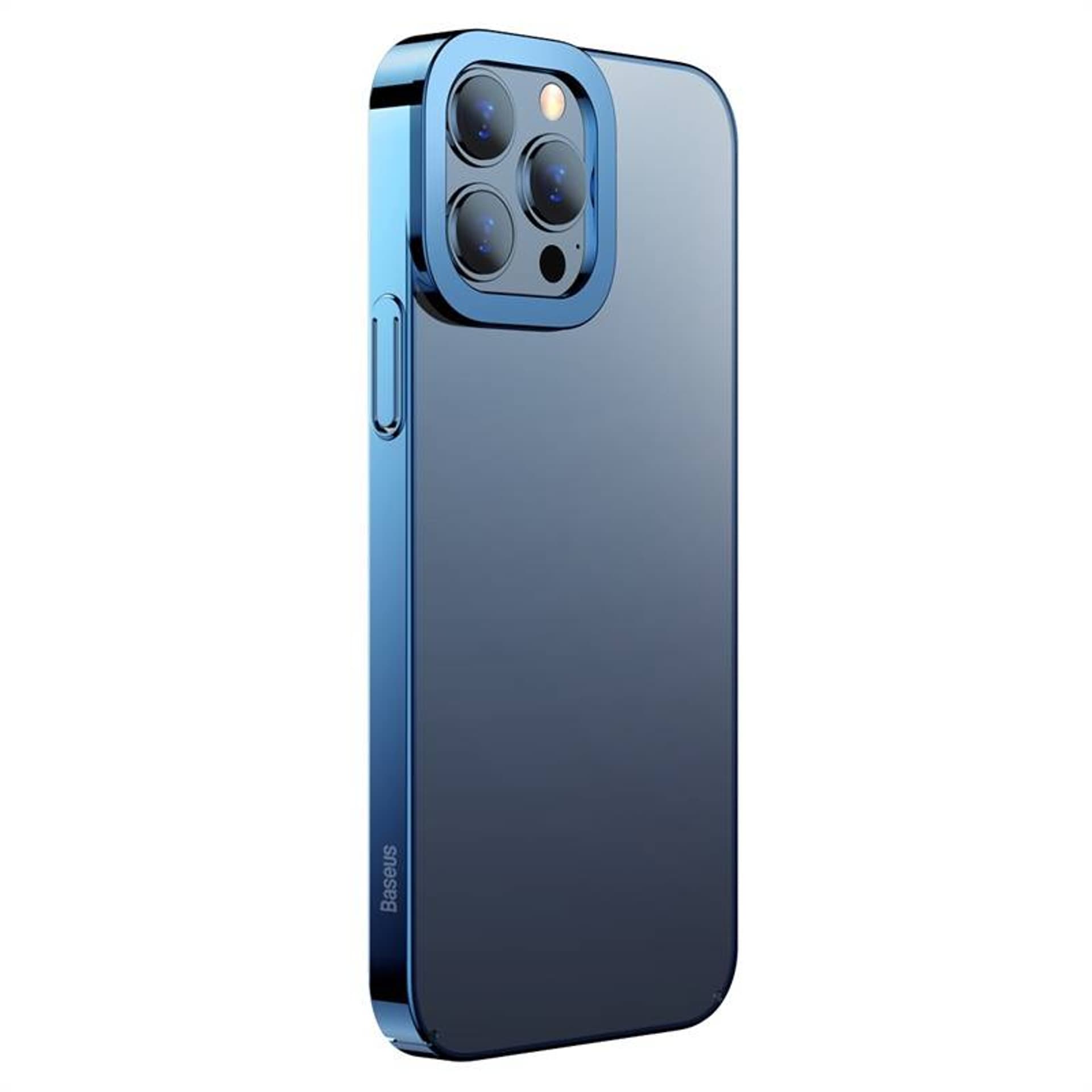 

Przeźroczyste Etui Baseus Glitter do iPhone 13 Pro Max (niebieskie)