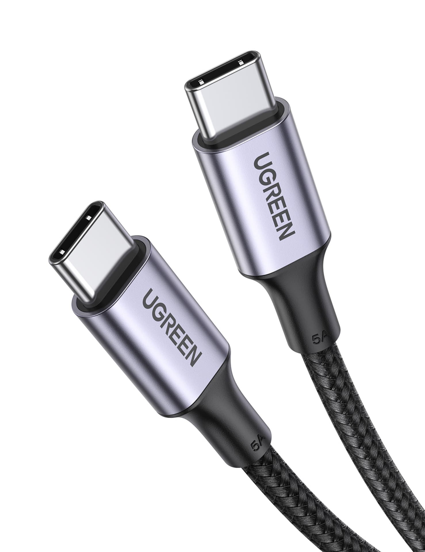 

Kabel USB-C do USB-C UGREEN US316, 100W, 1.5m (czarny)