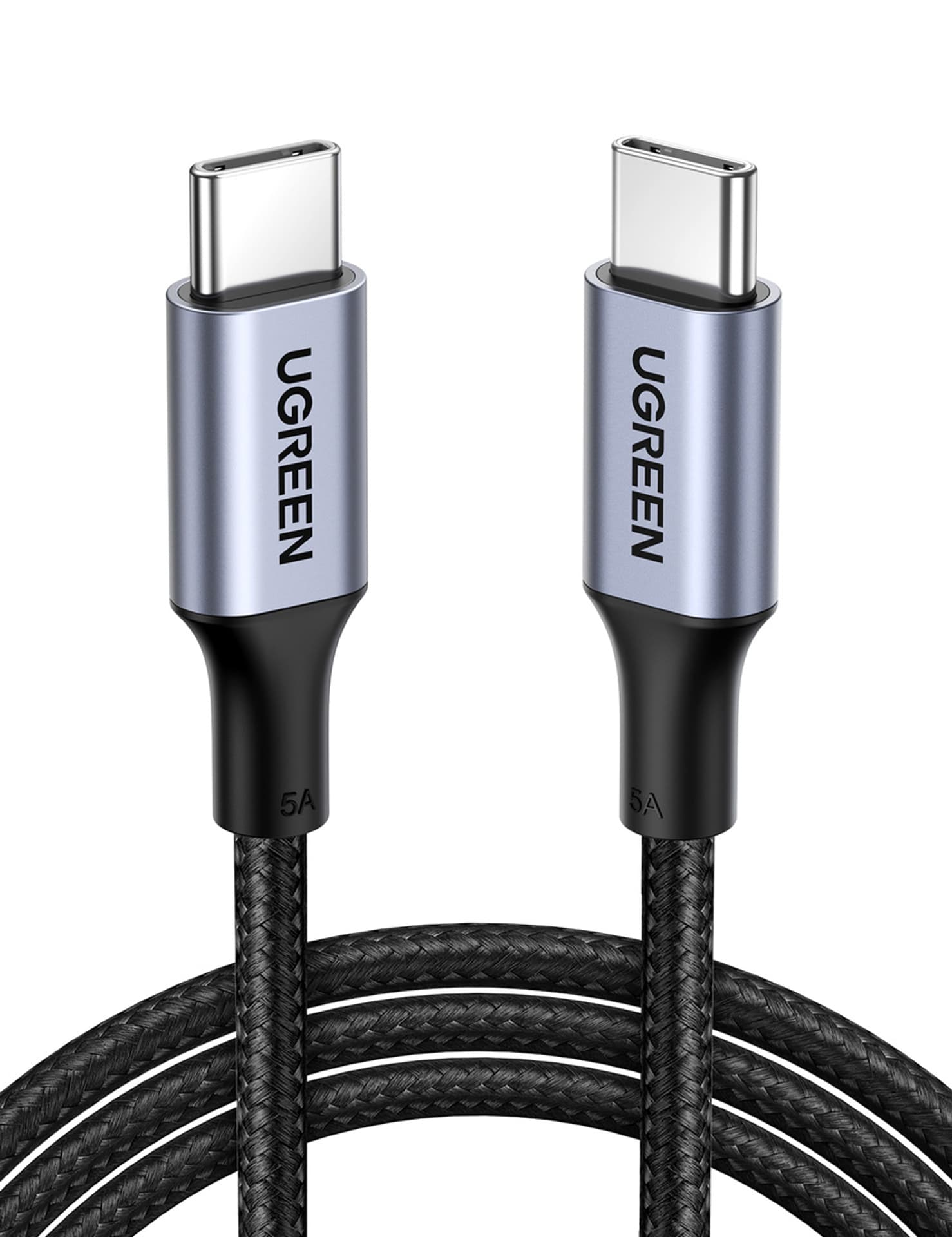 

Kabel USB-C do USB-C UGREEN US316, 100W, 3m (czarny)