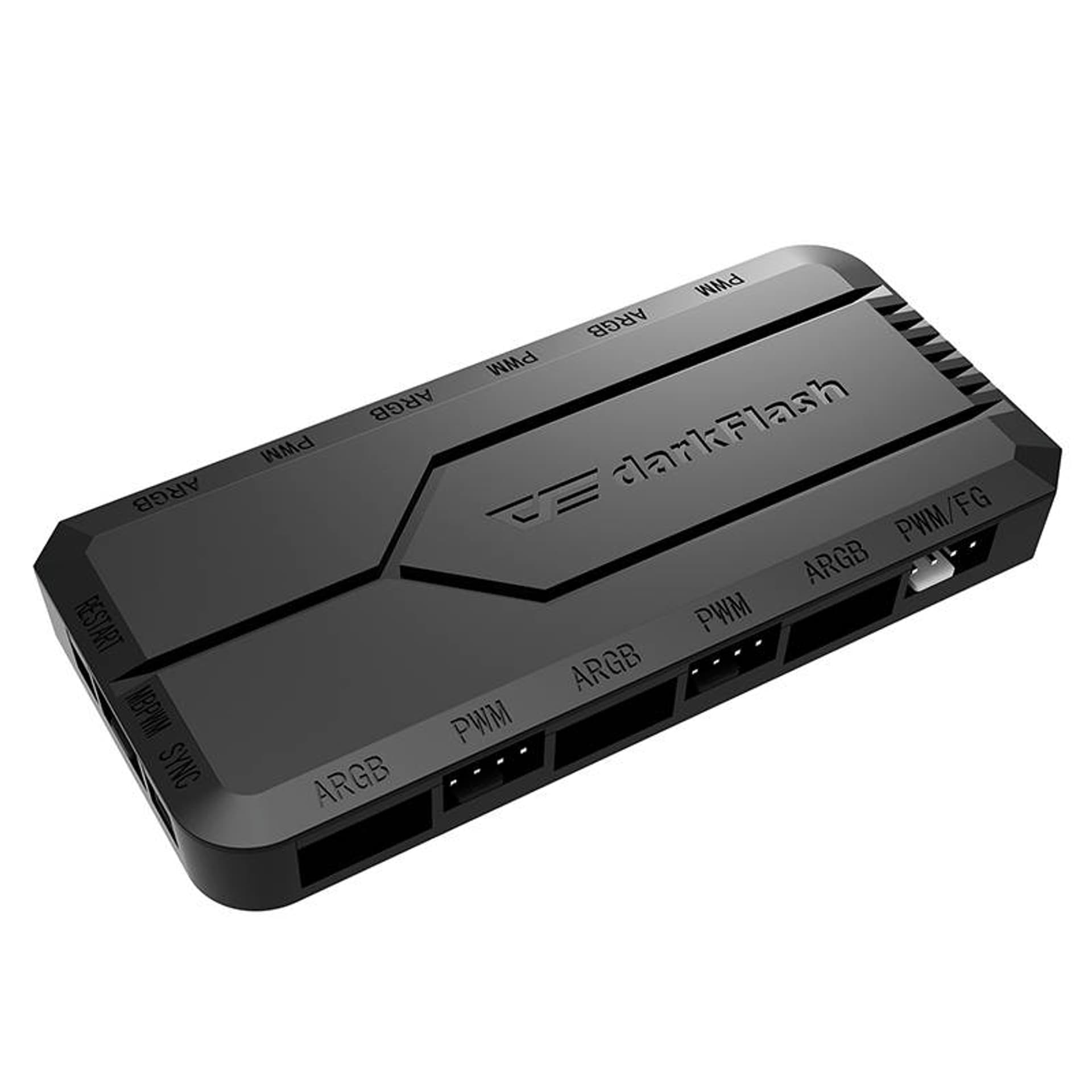

Sterownik wentylatorów / Moduł do komputera RGB PWM Darkflash RC2 (czarny)