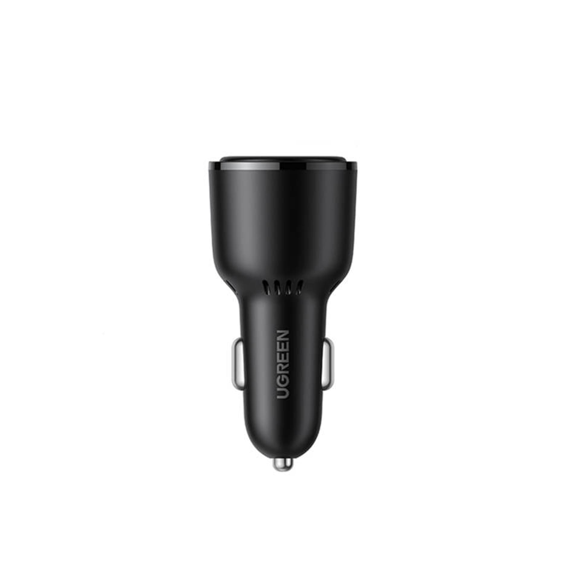 

Ugreen ładowarka samochodowa 2x USB Typ C / 1x USB 69W 5A Power Delivery Quick Charge czarny (20467)