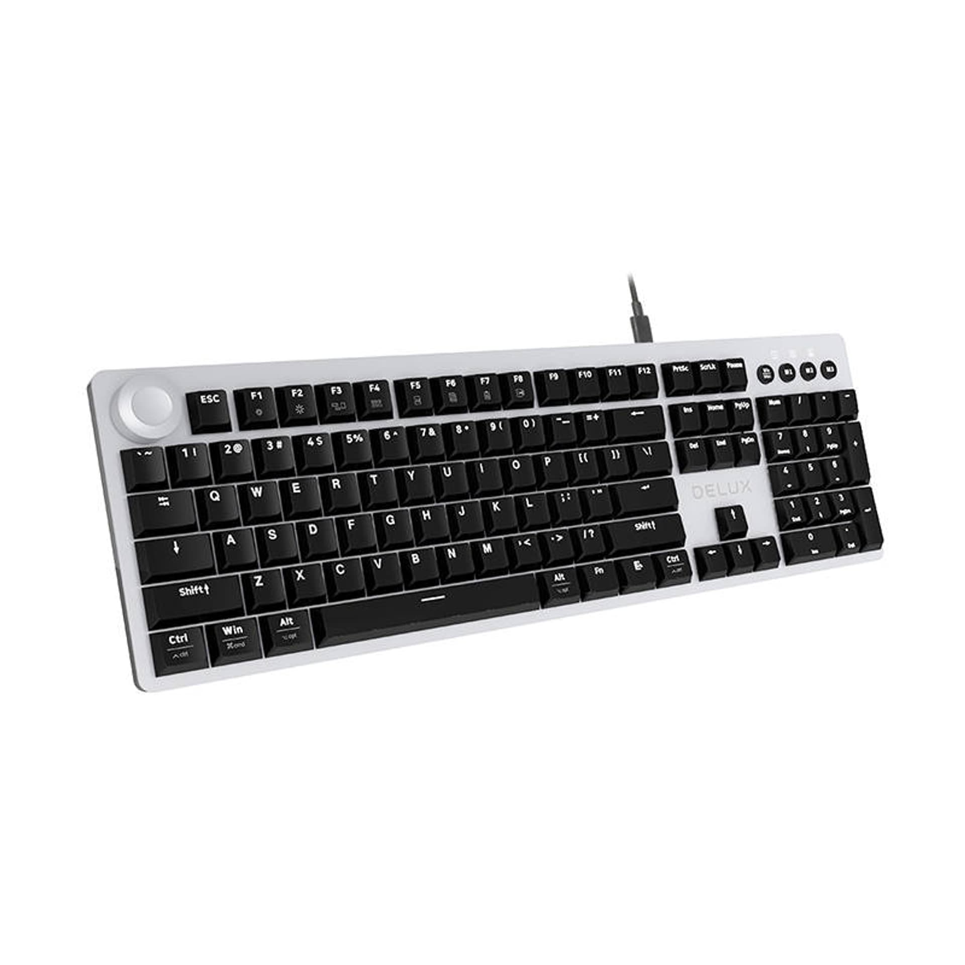

Klawiatura mechaniczna Delux K100US Designer
