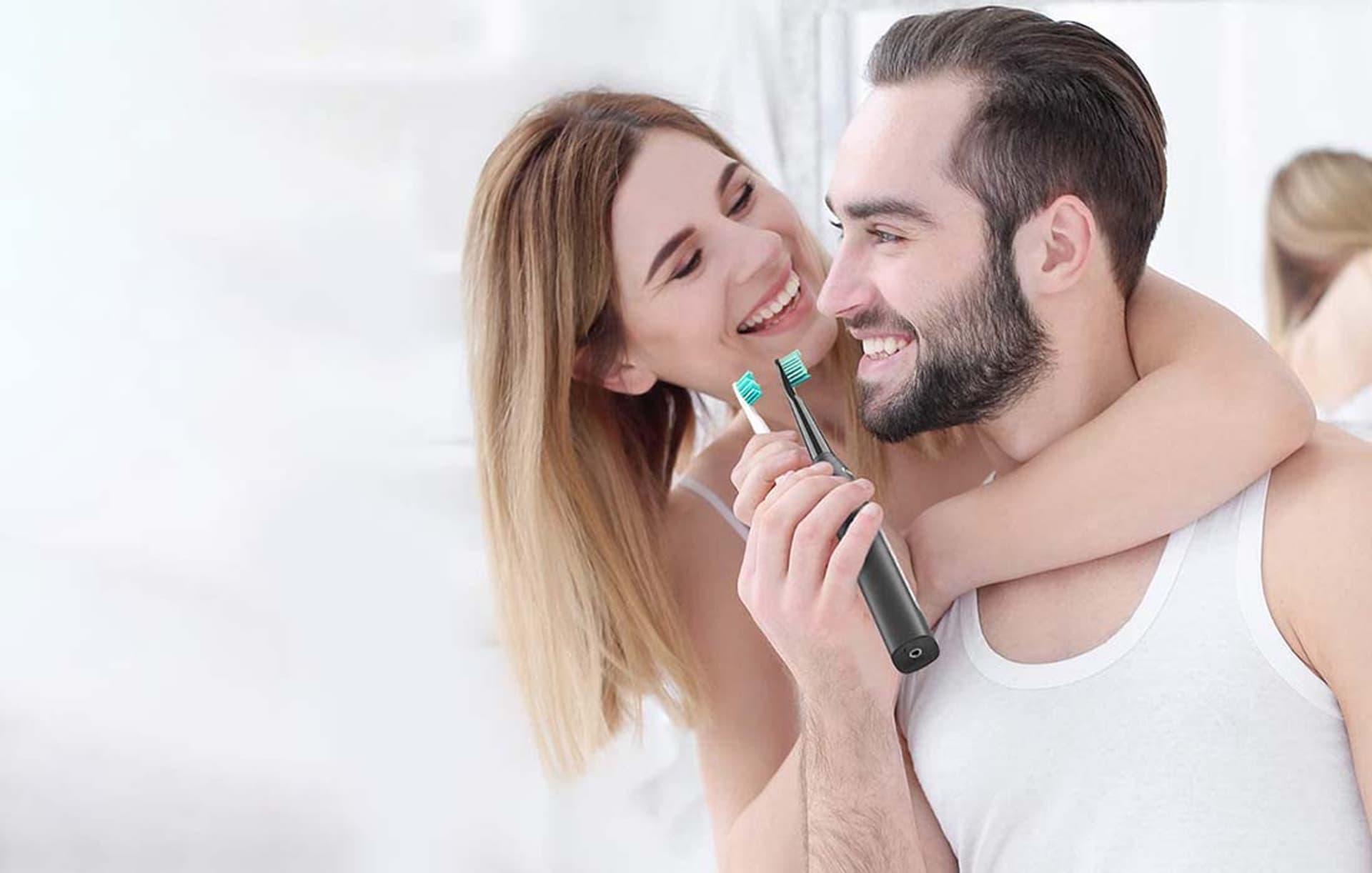 

Rodzinny zestaw szczoteczek sonicznych z zestawem końcówek FairyWill FW-507
