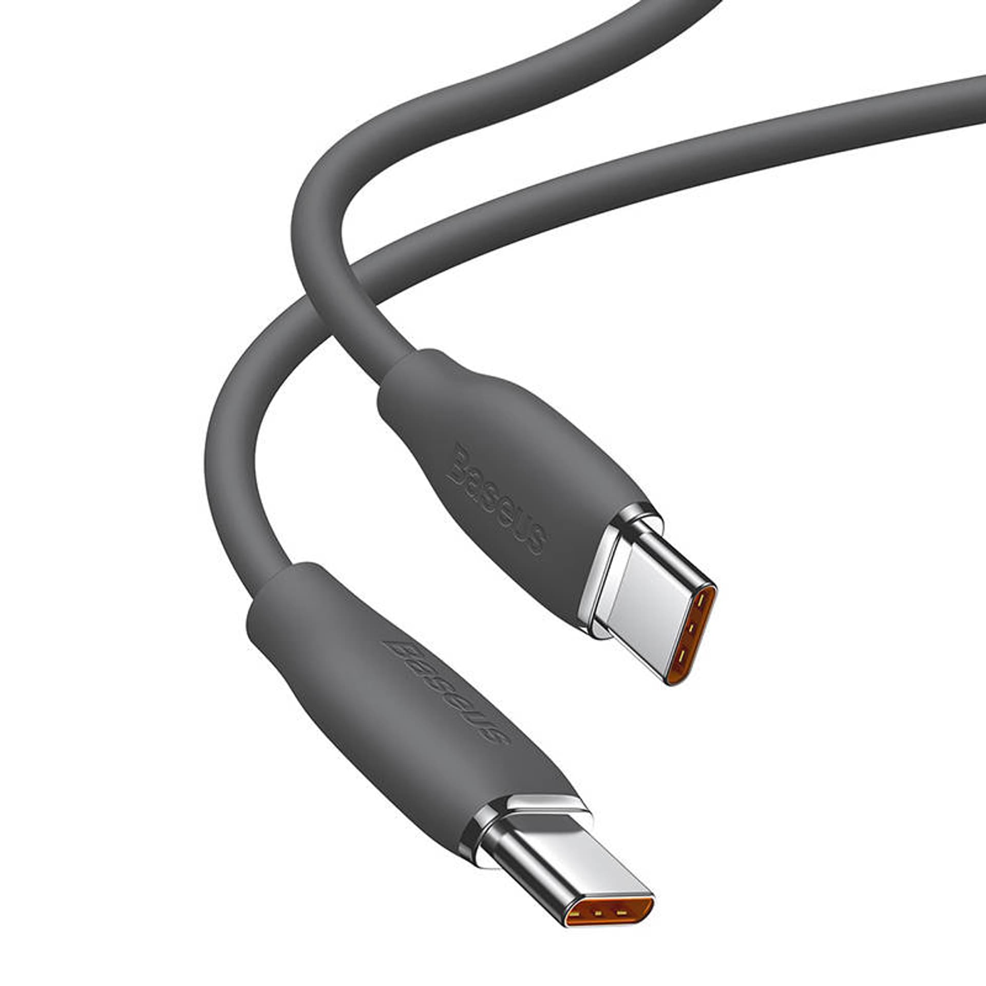 

Kabel USB-C do USB-C Baseus Jelly, 100W, 2m (czarny)