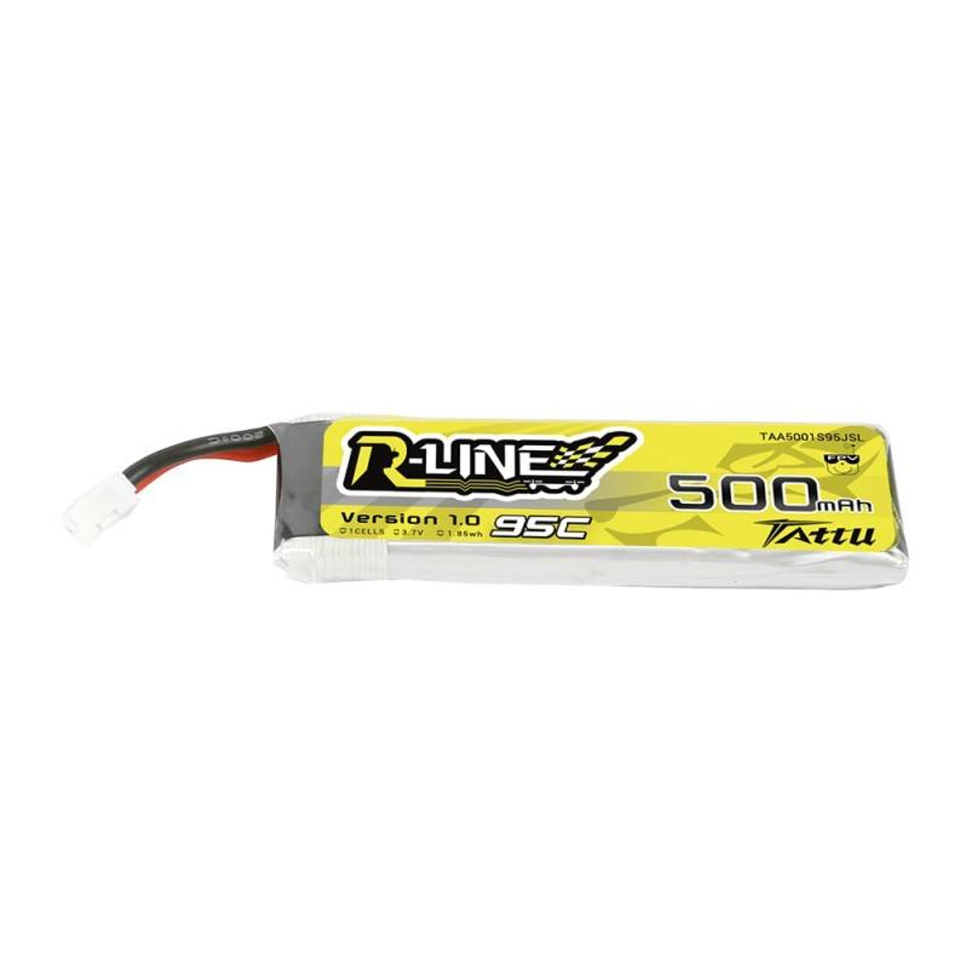 

500mAh 3.7V 95C TATTU R-Line Gens Ace