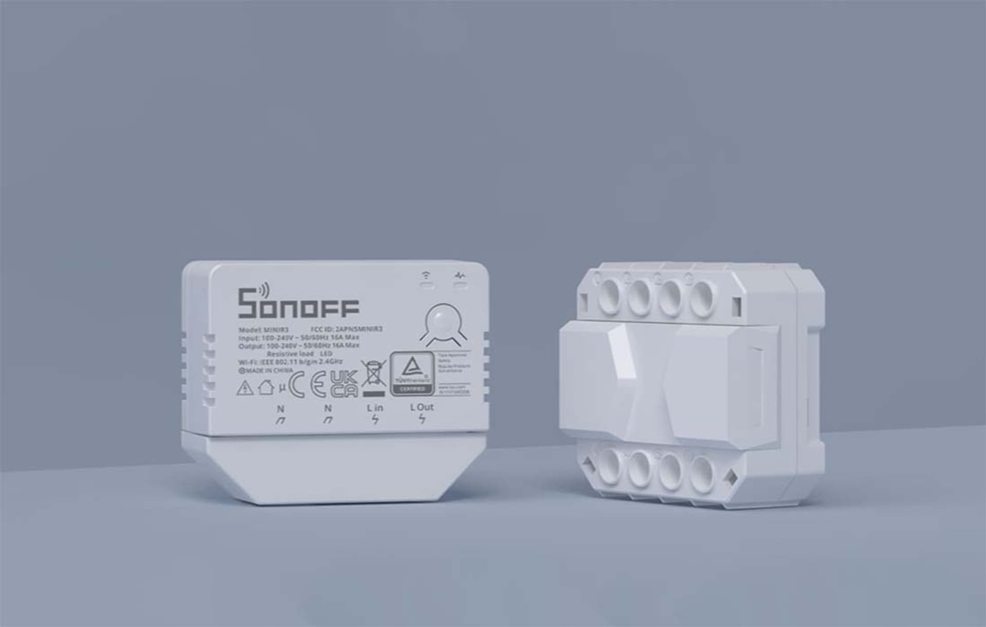

Inteligentny przełącznik Wi-Fi Sonoff MINIR-3