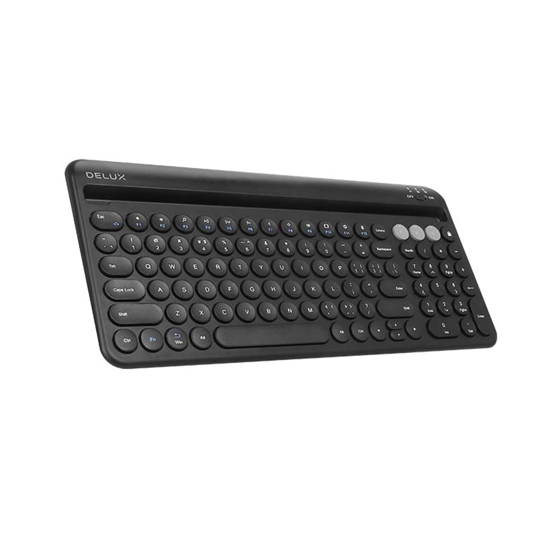 

Klawiatura bezprzewodowa Delux K2212V BT (czarna)
