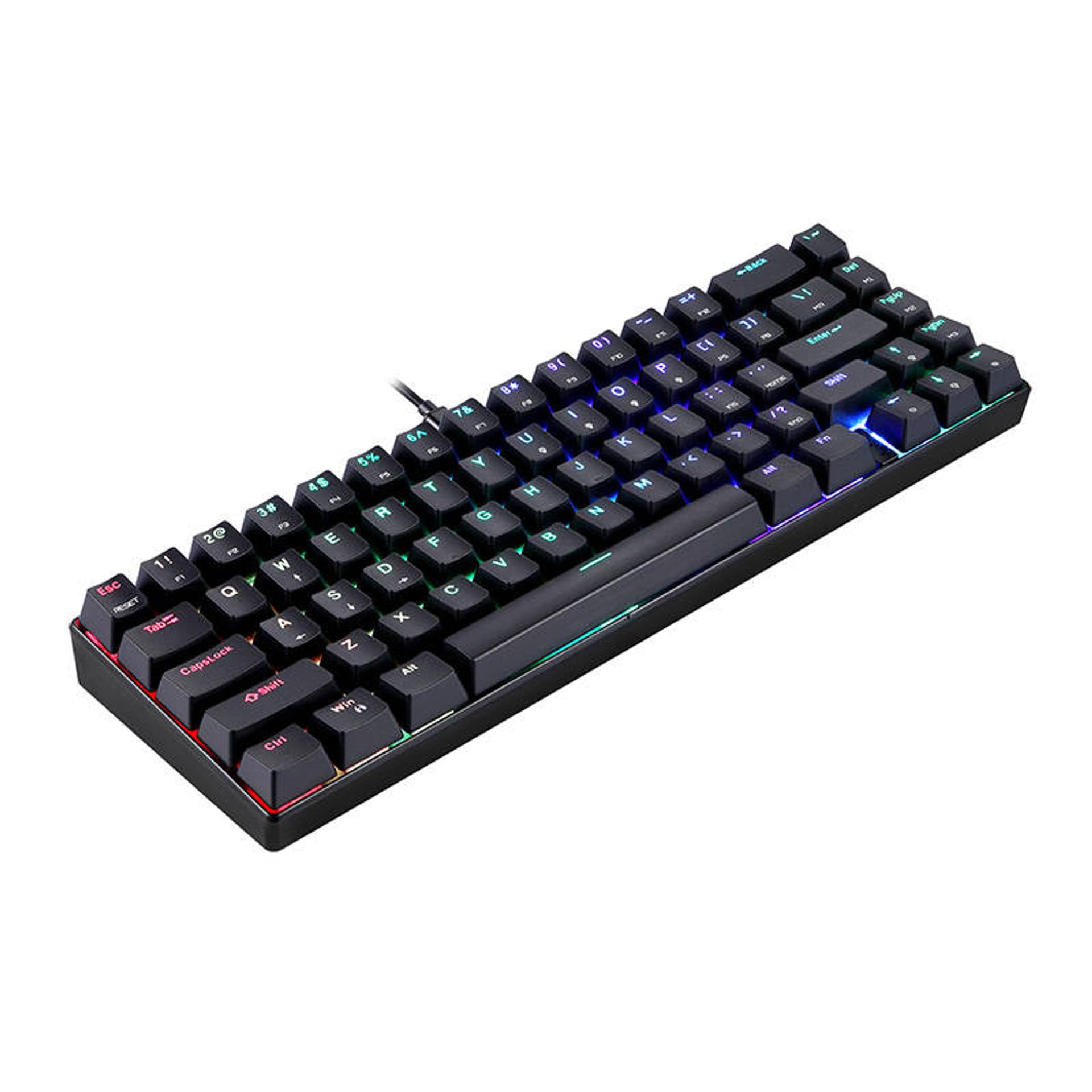 

Klawiatura mechaniczna Motospeed CK67 RGB (czarna)