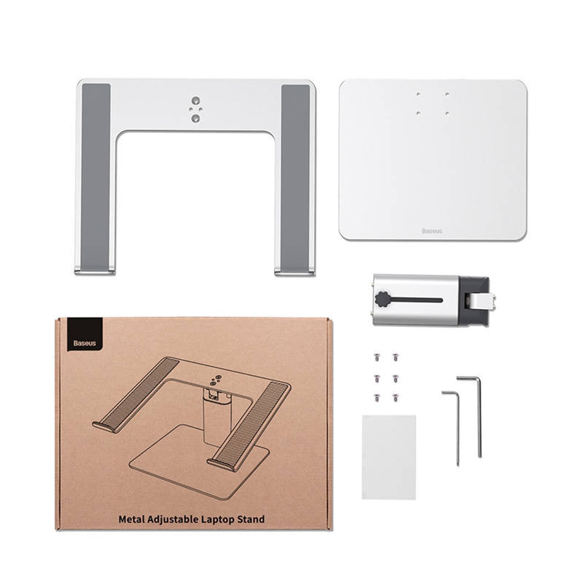 

Podstawka pod laptop Baseus 11-17", regulowana (srebrna)