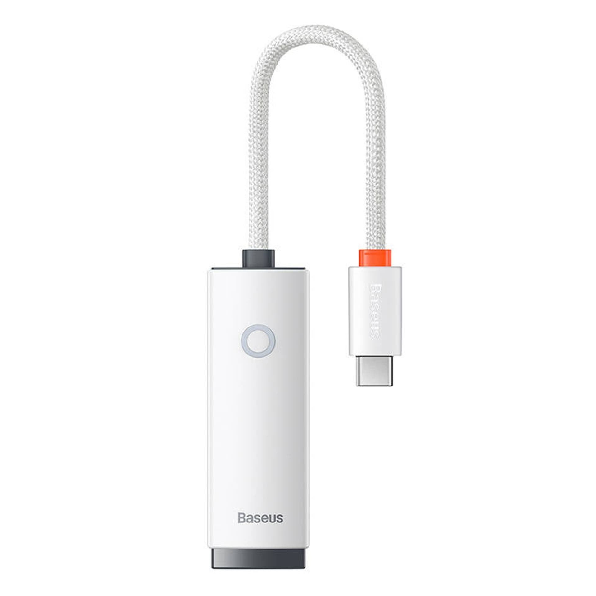 

Adapter sieciowy Baseus Lite Series USB-C do RJ45 (biały)