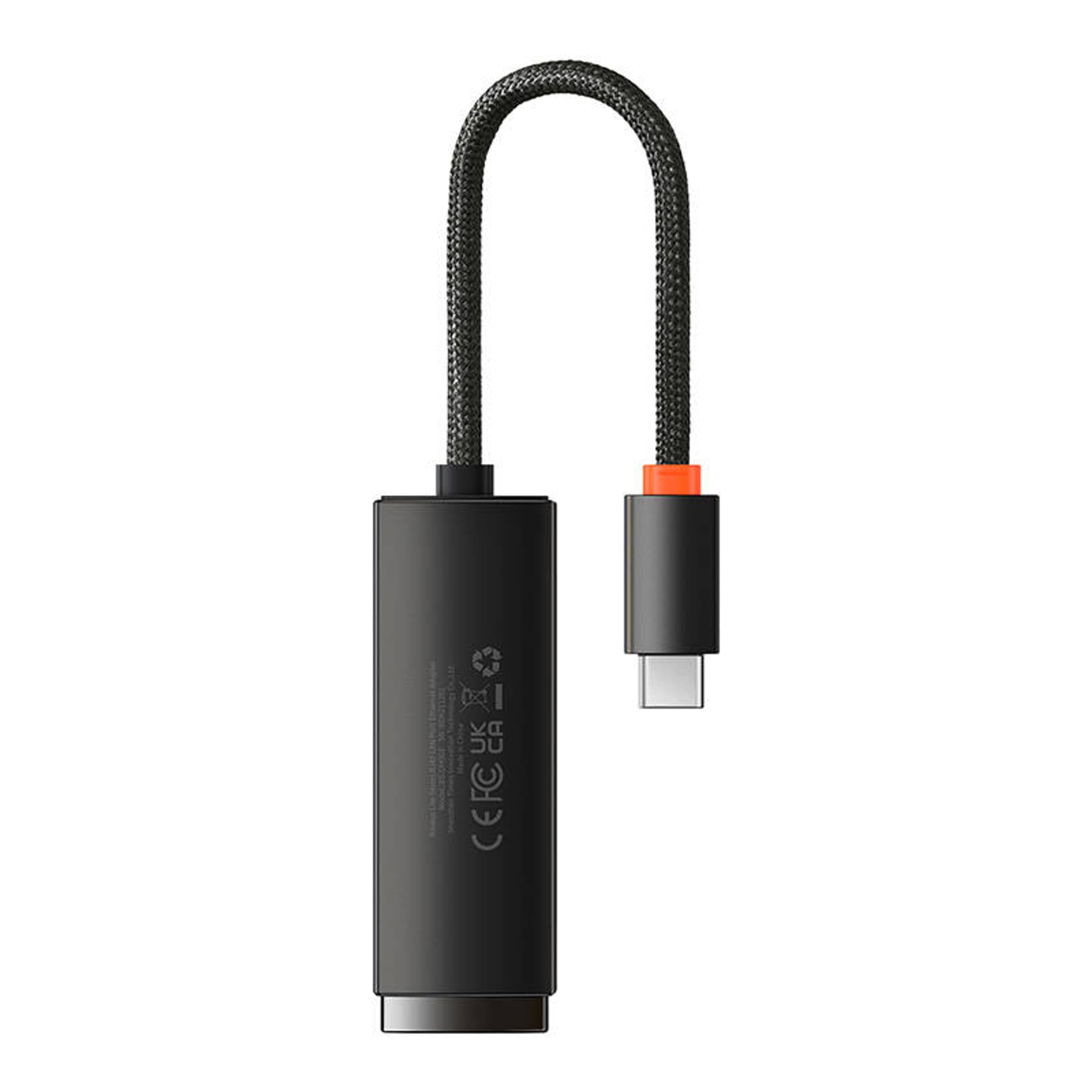 

Adapter sieciowy Baseus Lite Series USB-C do RJ45 (czarny)