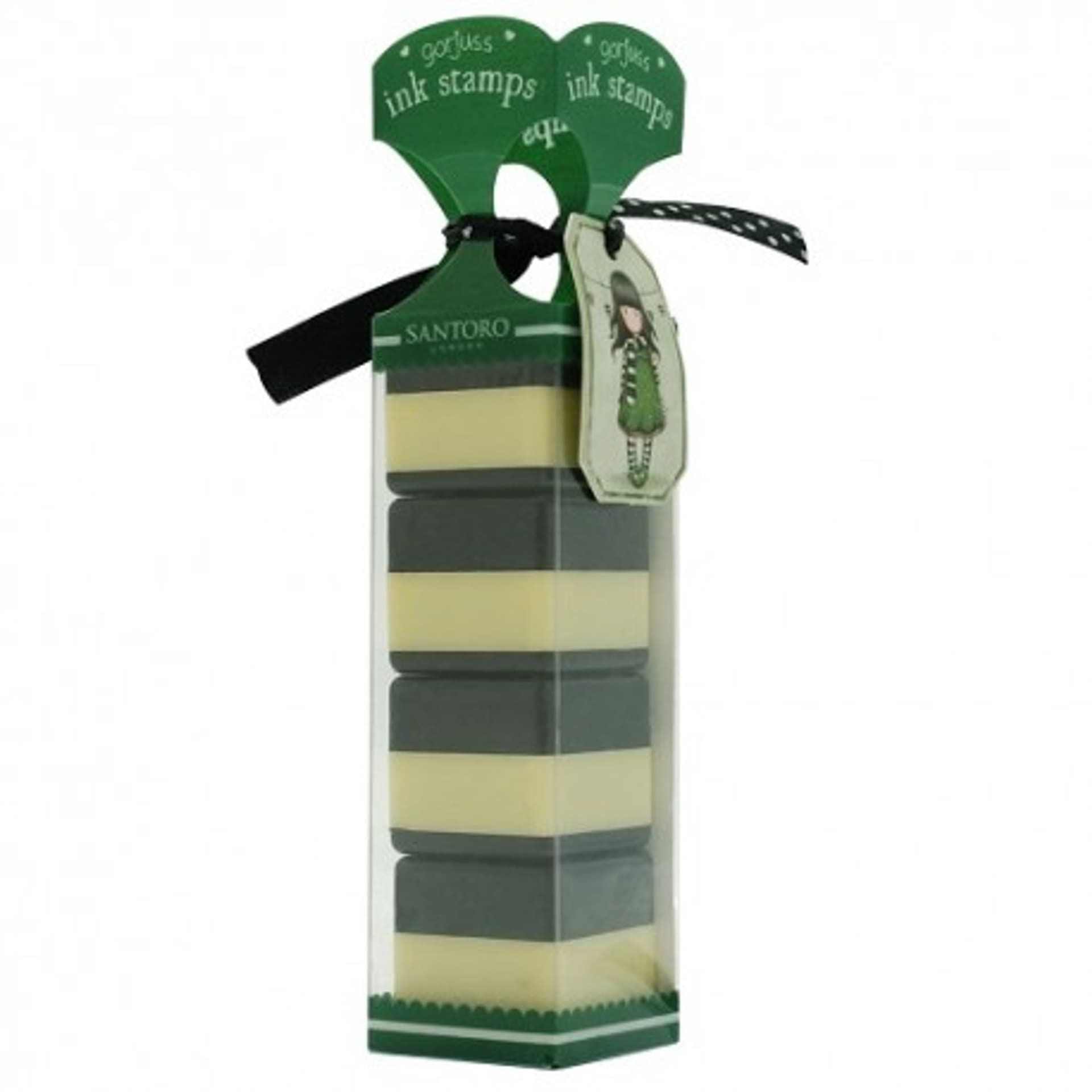 

Gorjuss zestaw stempli z tuszem - the scarf