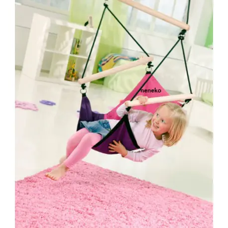 

Huśtawka dziecięca – wiszący fotel kid’s swinger pink