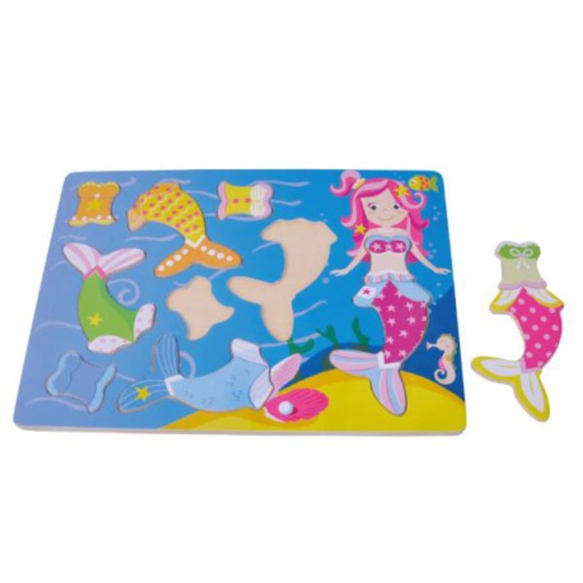 

Puzzle drewniane syrenka