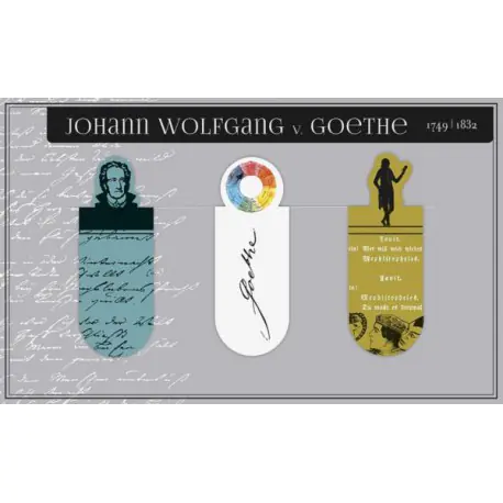 

Zakładki magnetyczne - johann wolfgang goethe