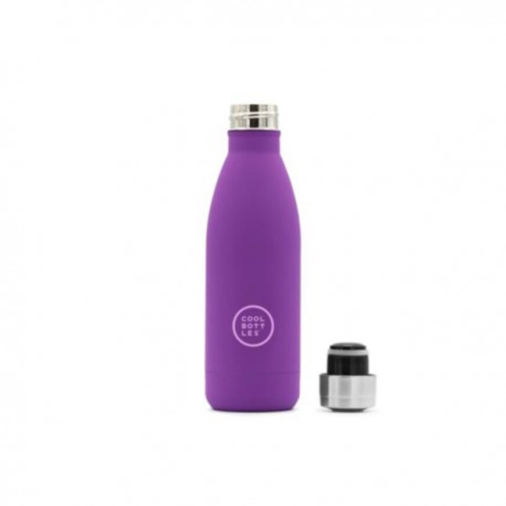

Cool bottles butelka termiczna 350 ml triple cool fioletowa