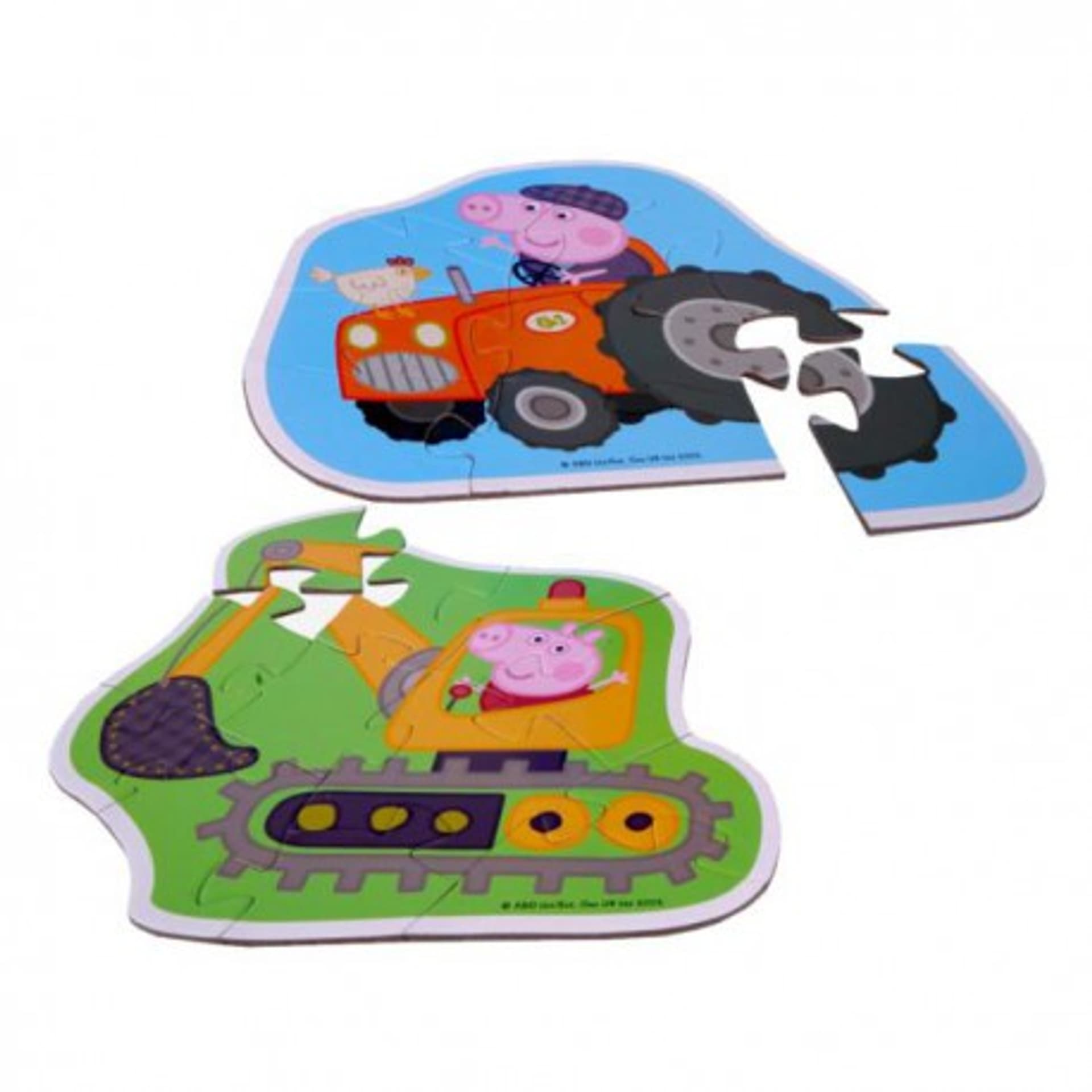 

Puzzle dla dzieci w ozdobnym pudełku, farmer