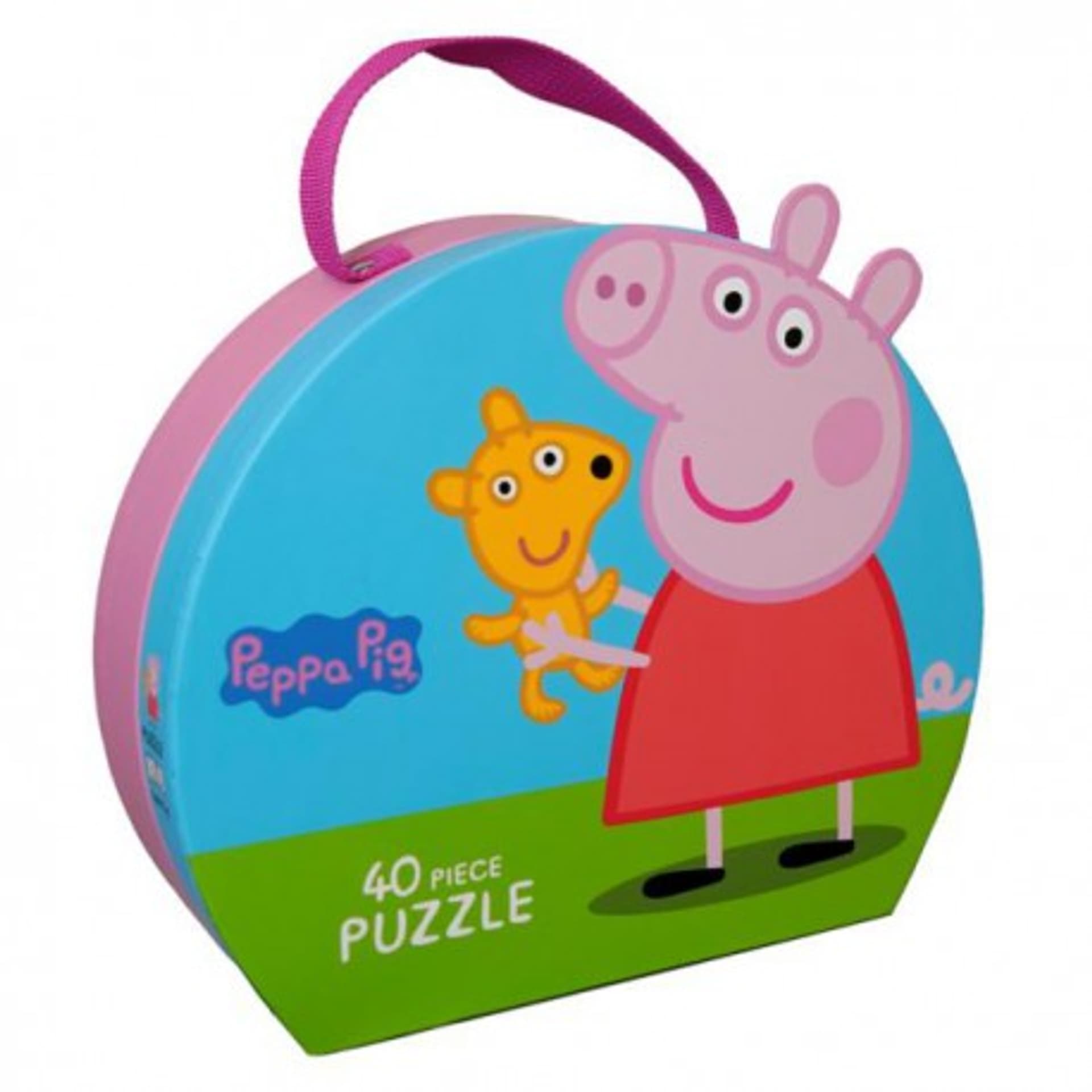

Puzzle w ozdobnym pudełku - walizce, teddy, 40