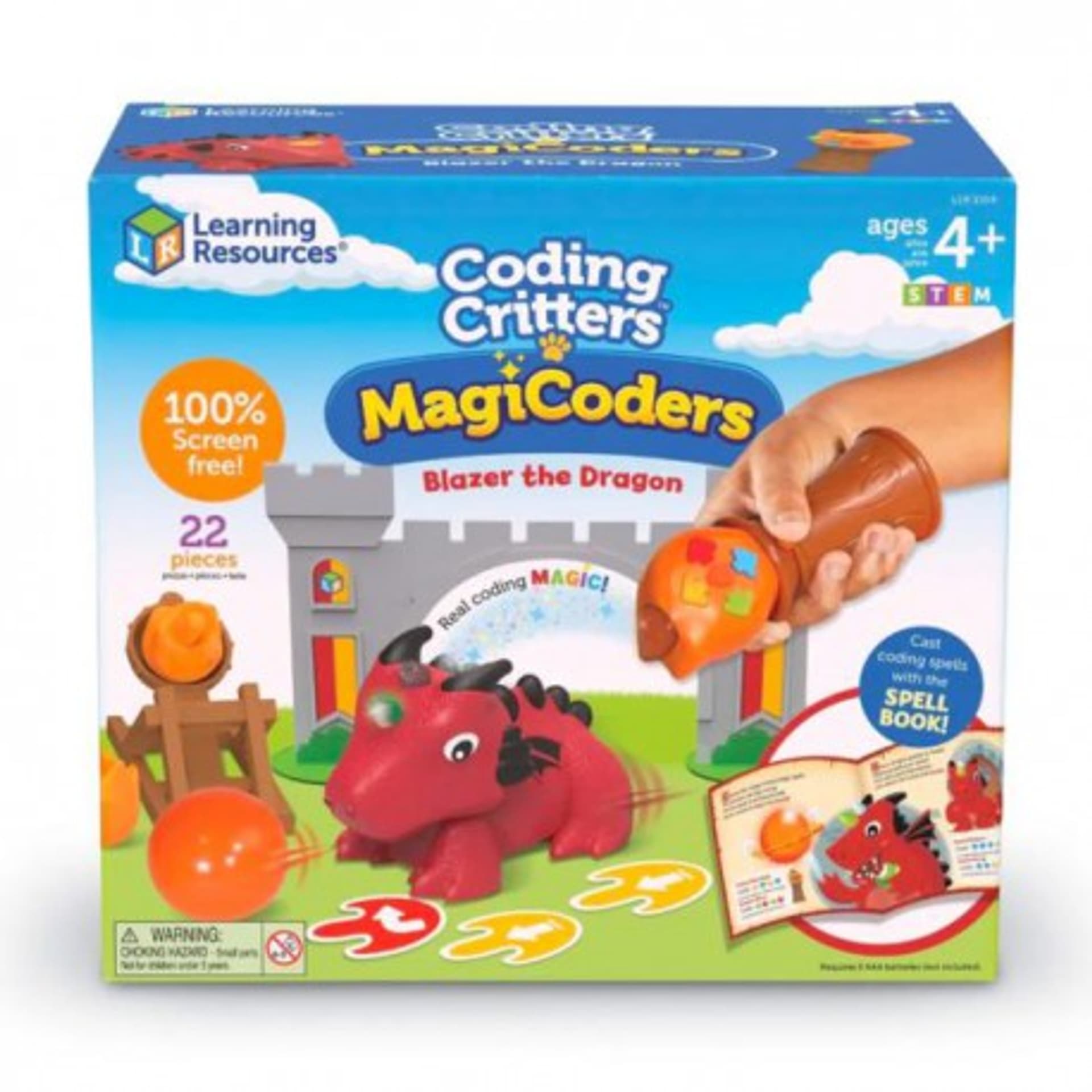 

Coding critters blazer the dragon, robot do nauki