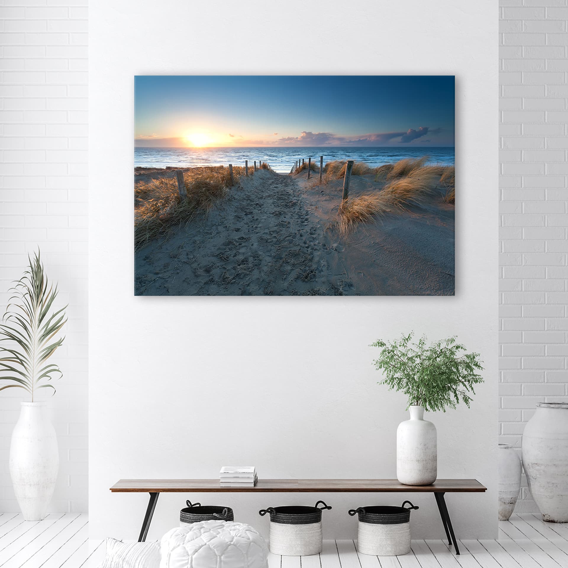

Obraz na płótnie, Zachód słońca nad morzem (Rozmiar 60x40)