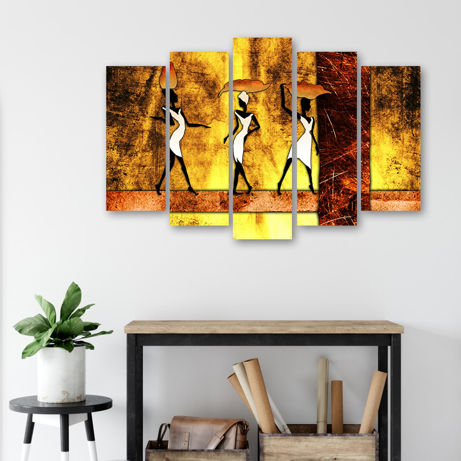 

Obraz pięcioczęściowy Deco Panel, Afrykańskie kobiety (Rozmiar 200x100)