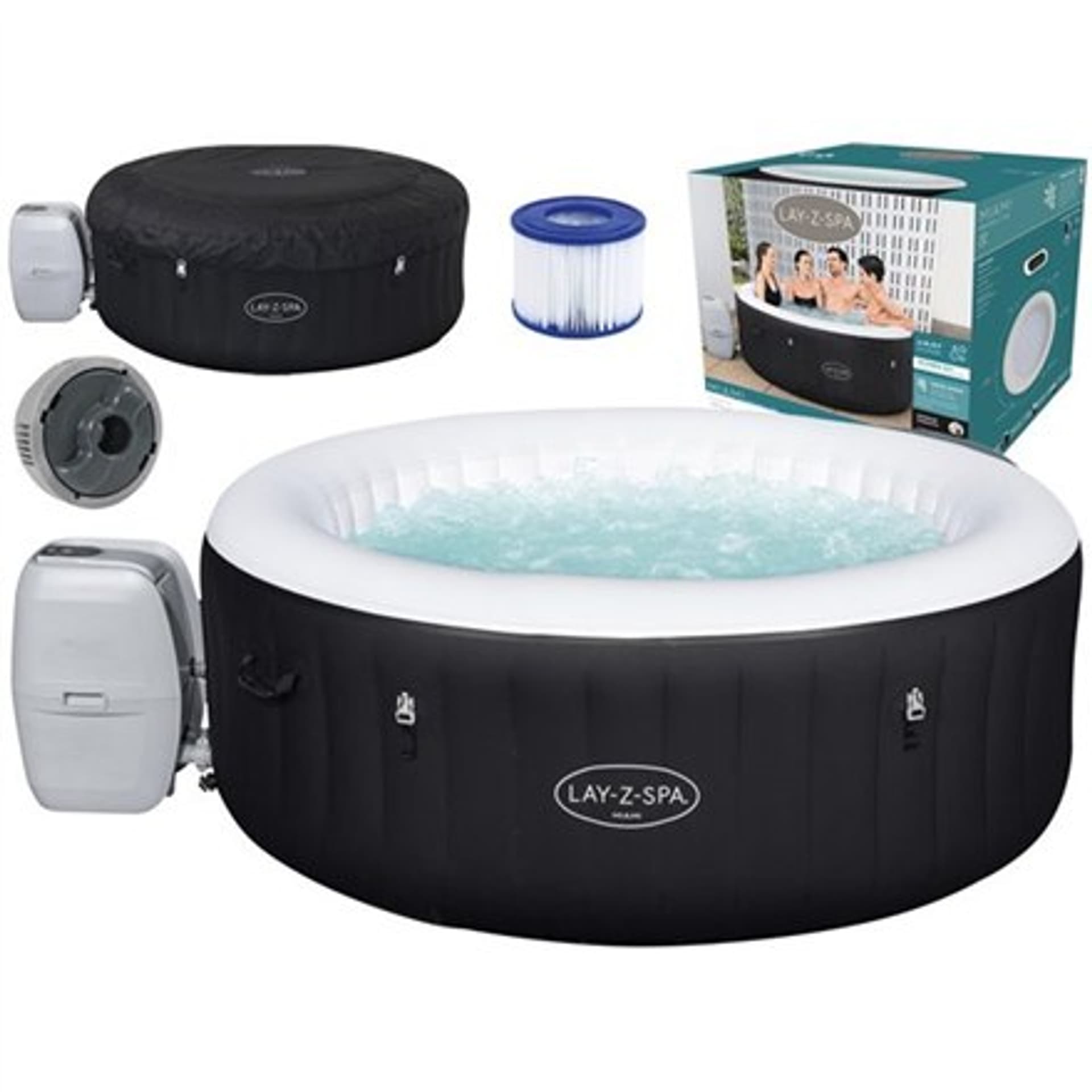 

BestWay Pool Lay-Z-Spa Miami AirJet Round, 180x66 cm