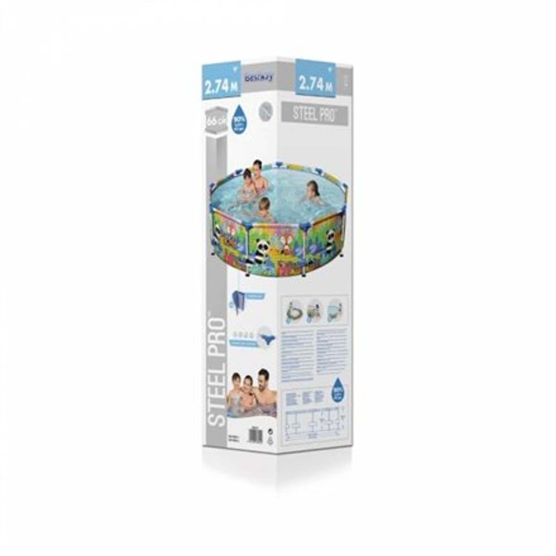 

BestWay Pool Steel Pro Round, 274 x 66 cm