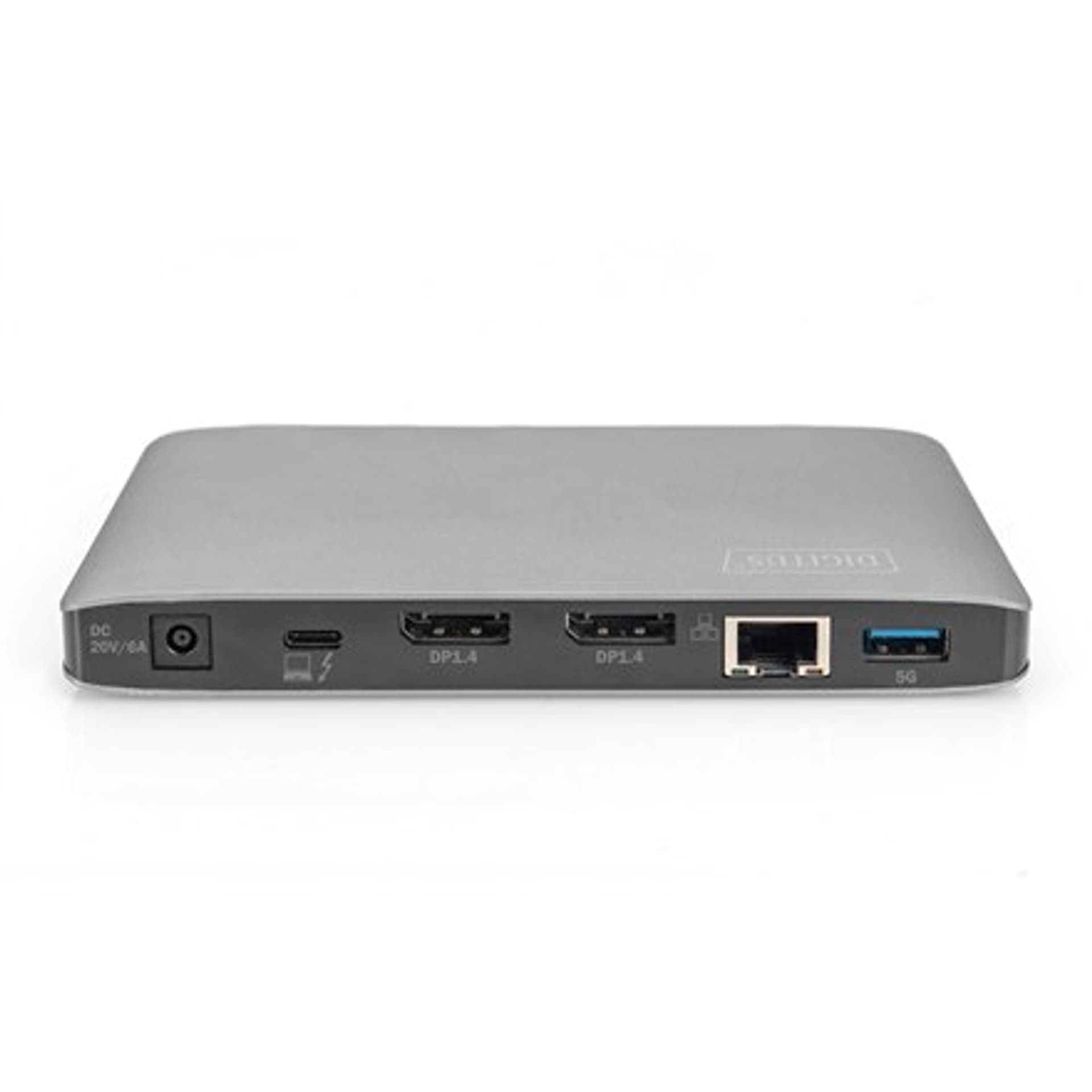 

Digitus Universal Docking Station USB .0, 7-Port, Travel 2x Video, 3x USB .0, 1x USB-C, RJ45, 1 x Audio Stereo jack