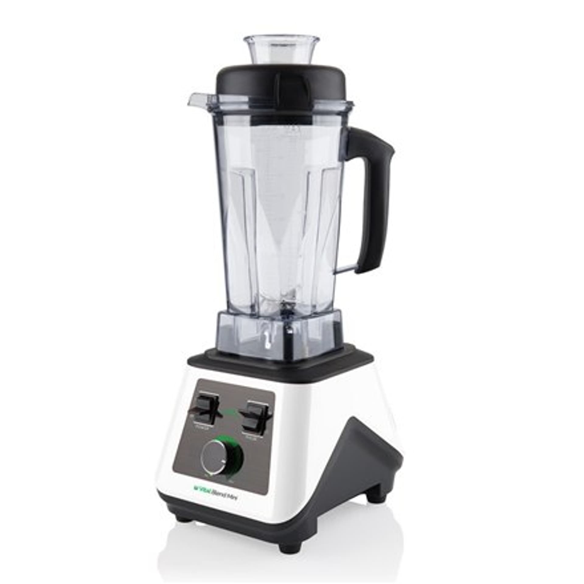 

ETA Blender ETA210090000 Vital Blend Mini Tabletop, 1500 W, materiał słoika Tritan, pojemność słoika 2 L, kruszenie lodu, czarny