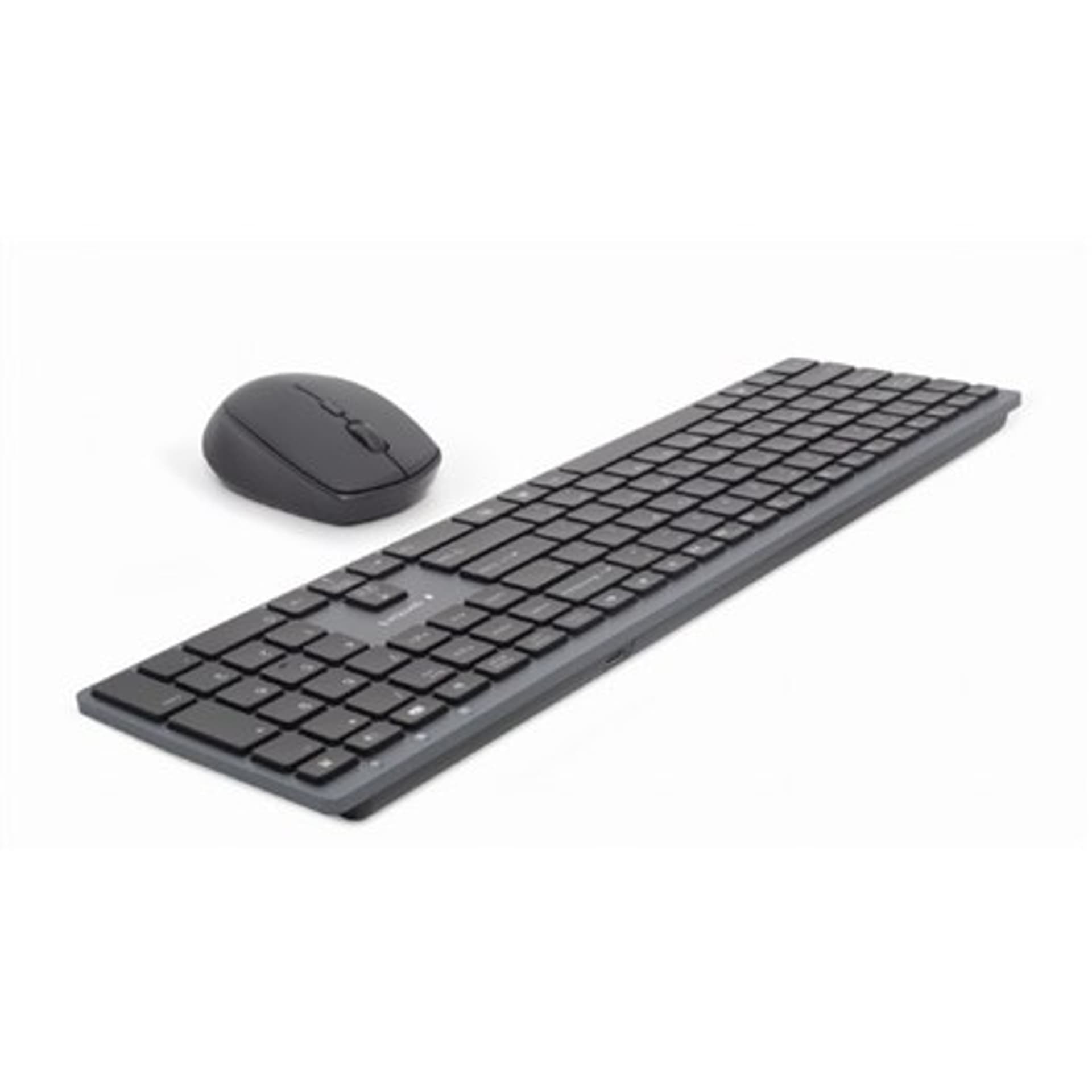 

Gembird Backlight Pro Business Slim wireless desktop set KBS-ECLIPSE-M500 Keyboard and Mouse Set, Wireless, Mouse included, US
