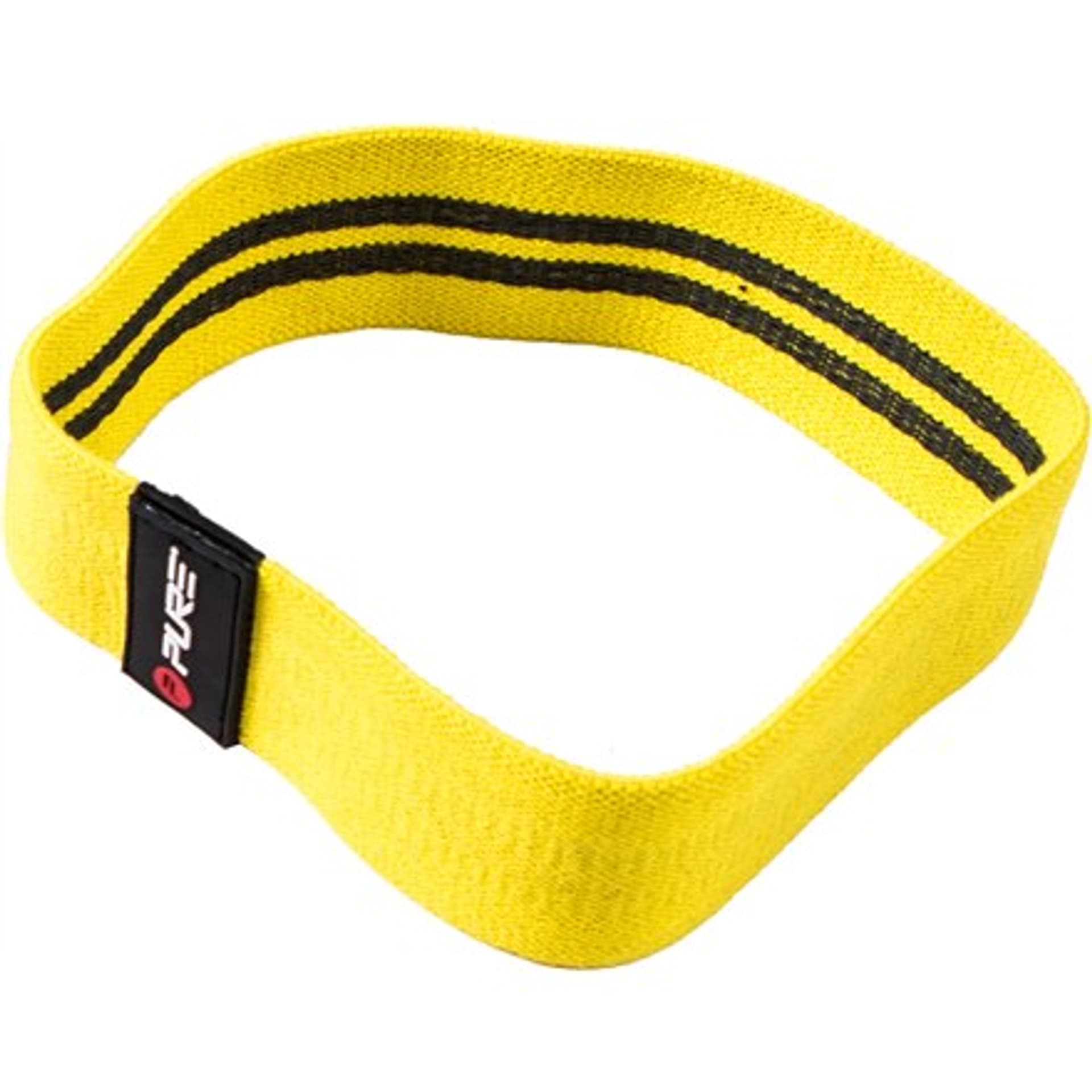 

Pure2Improve Tekstylna opaska oporowa jasna 45 kg Żółta