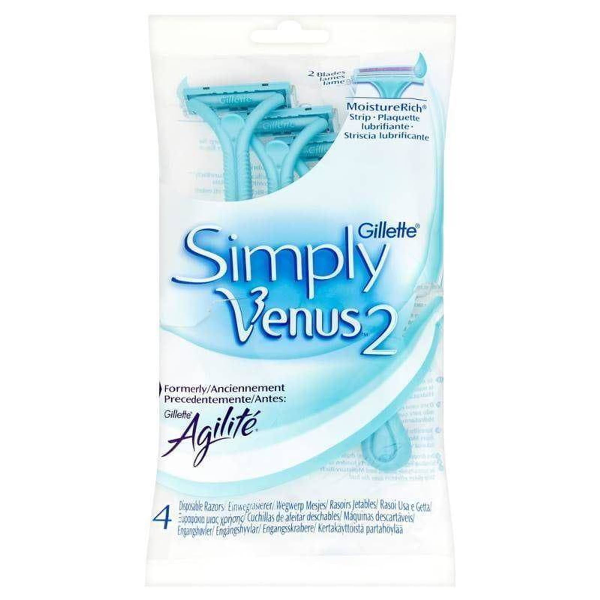

Gillette Simply Venus Maszynka Damska 4 szt.