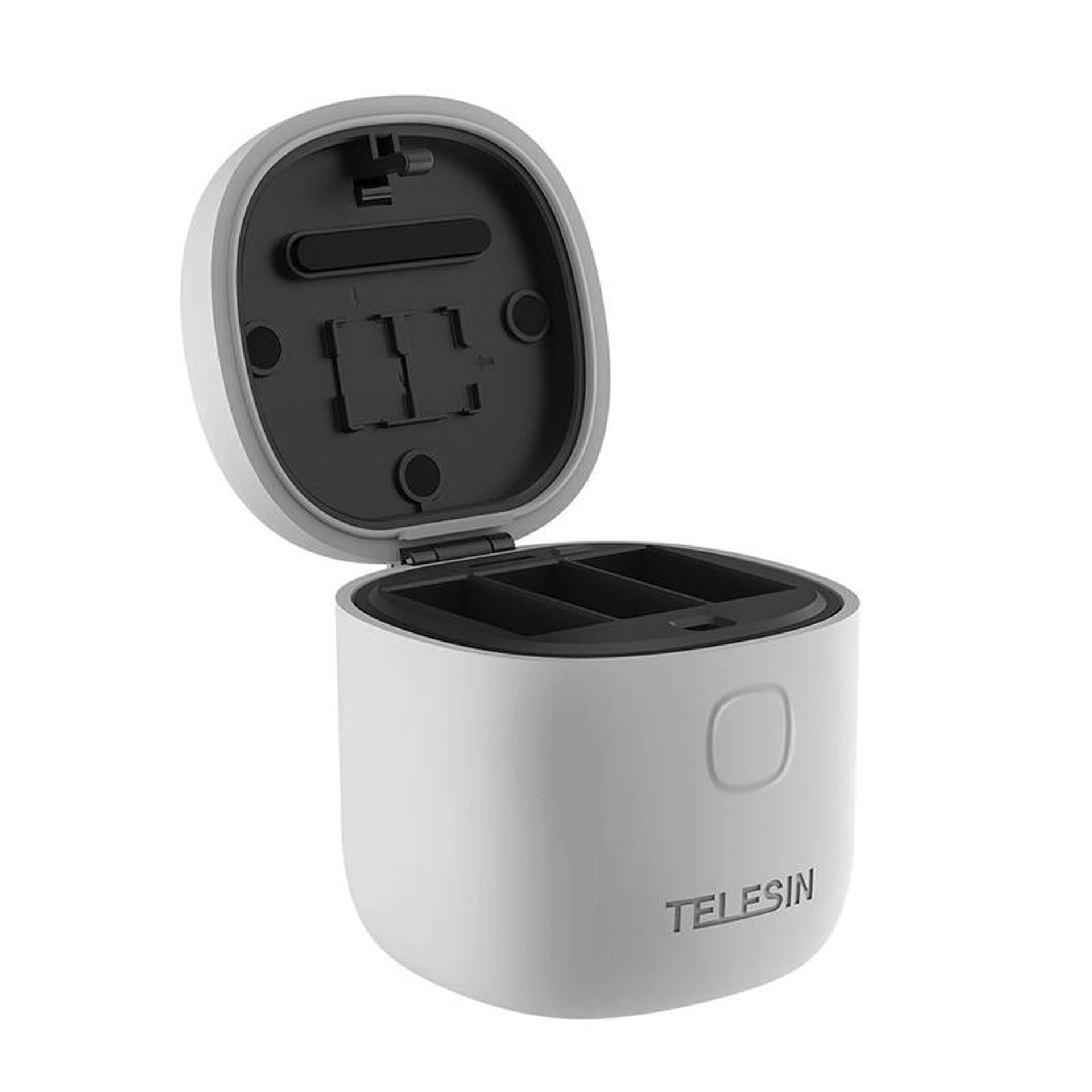

Wodoodporna ładowarka trójkanałowa Allin Box Telesin dla GoPro Hero 9 / Hero 10 + 3 akumulatory (GP-BTR-906-GY-B)