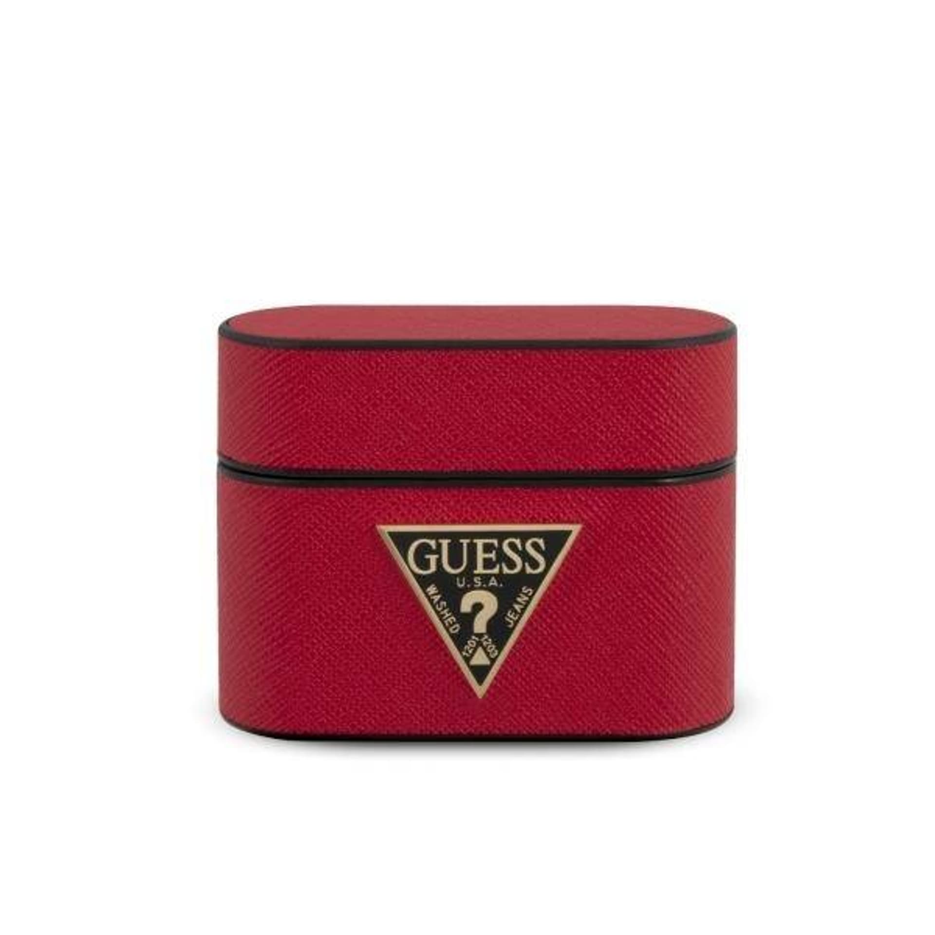 

Guess Saffiano - Etui Airpods Pro (czerwony)