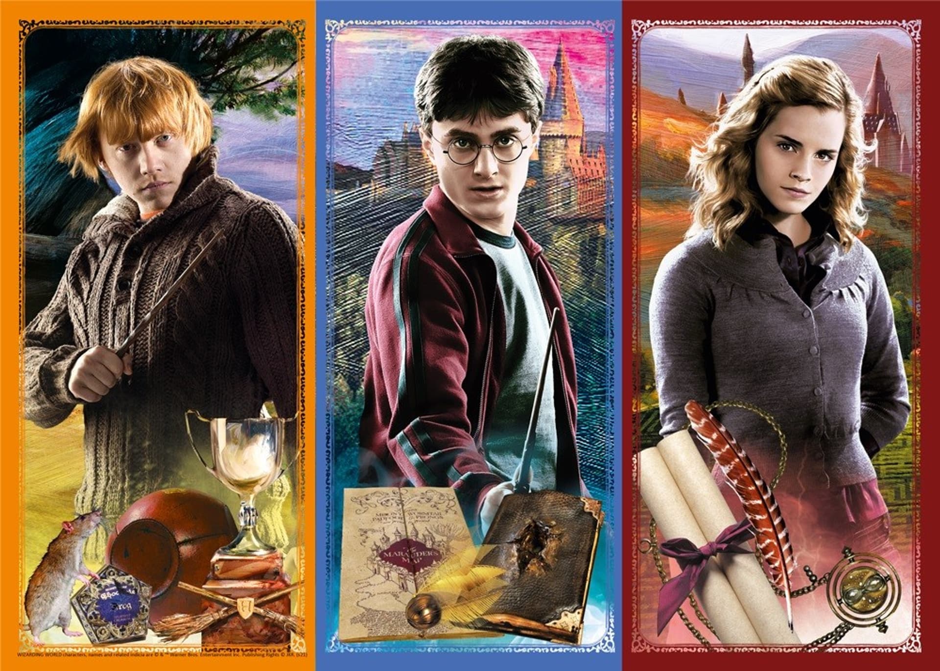 

Puzzle 200 elementów W świecie magii Harry Potter