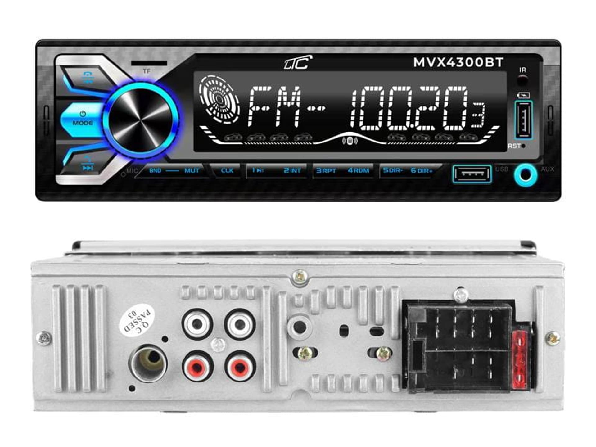 

Radio samochodowe LTC Bluetooth USB MicroSD Aux